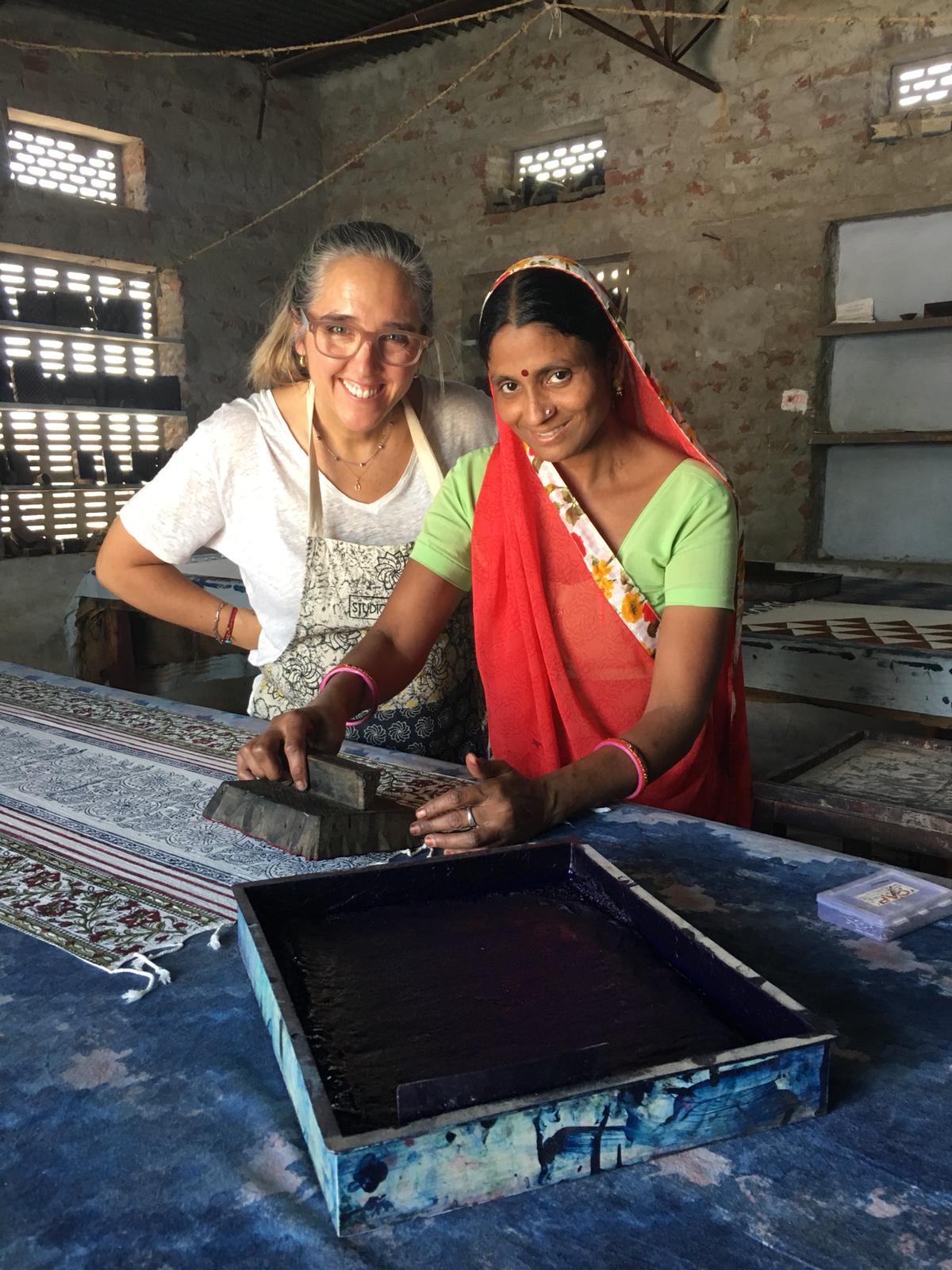 Blockprint class Bagru India