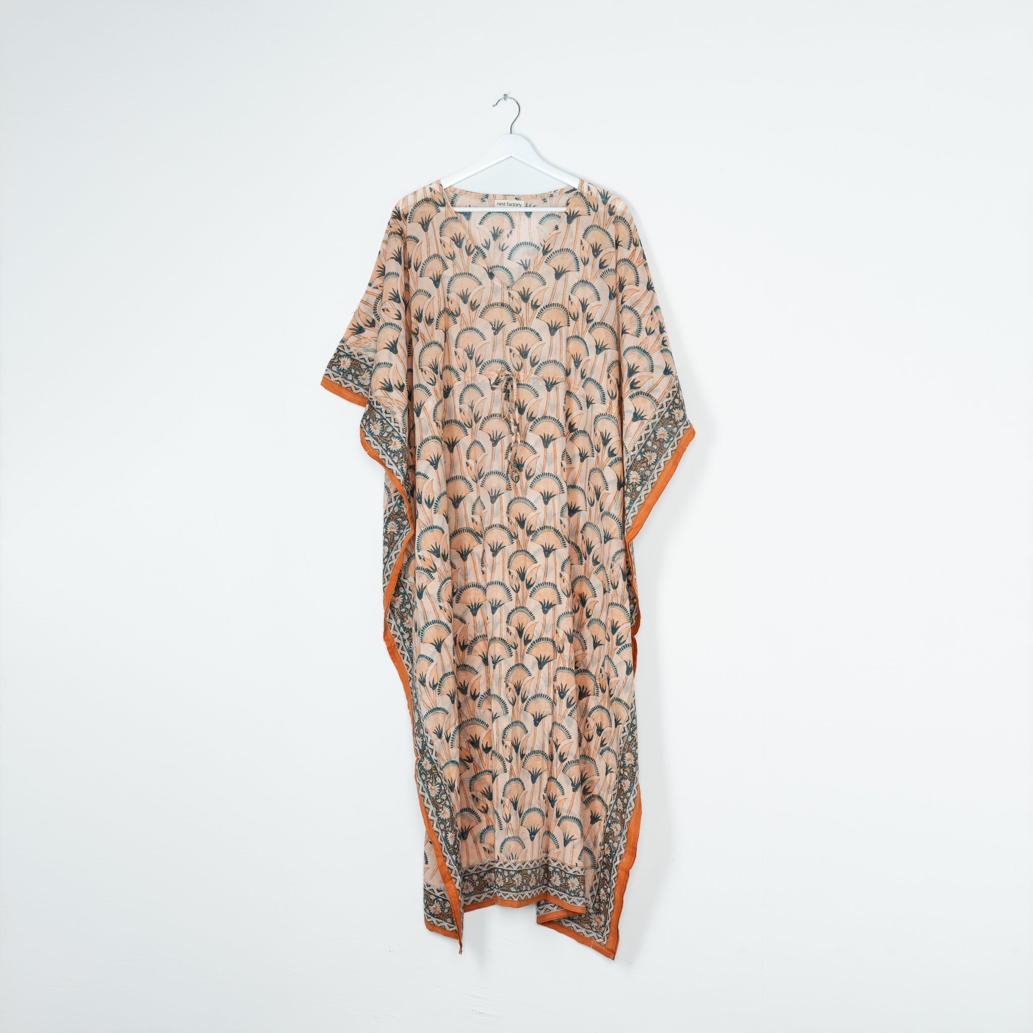 PRE ORDER Colorful Kaftan Peach