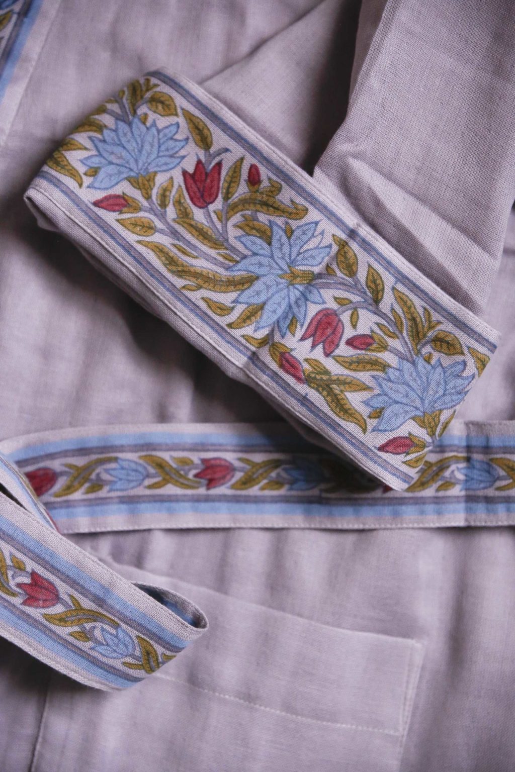 Hand Dyed Kimono Lavender