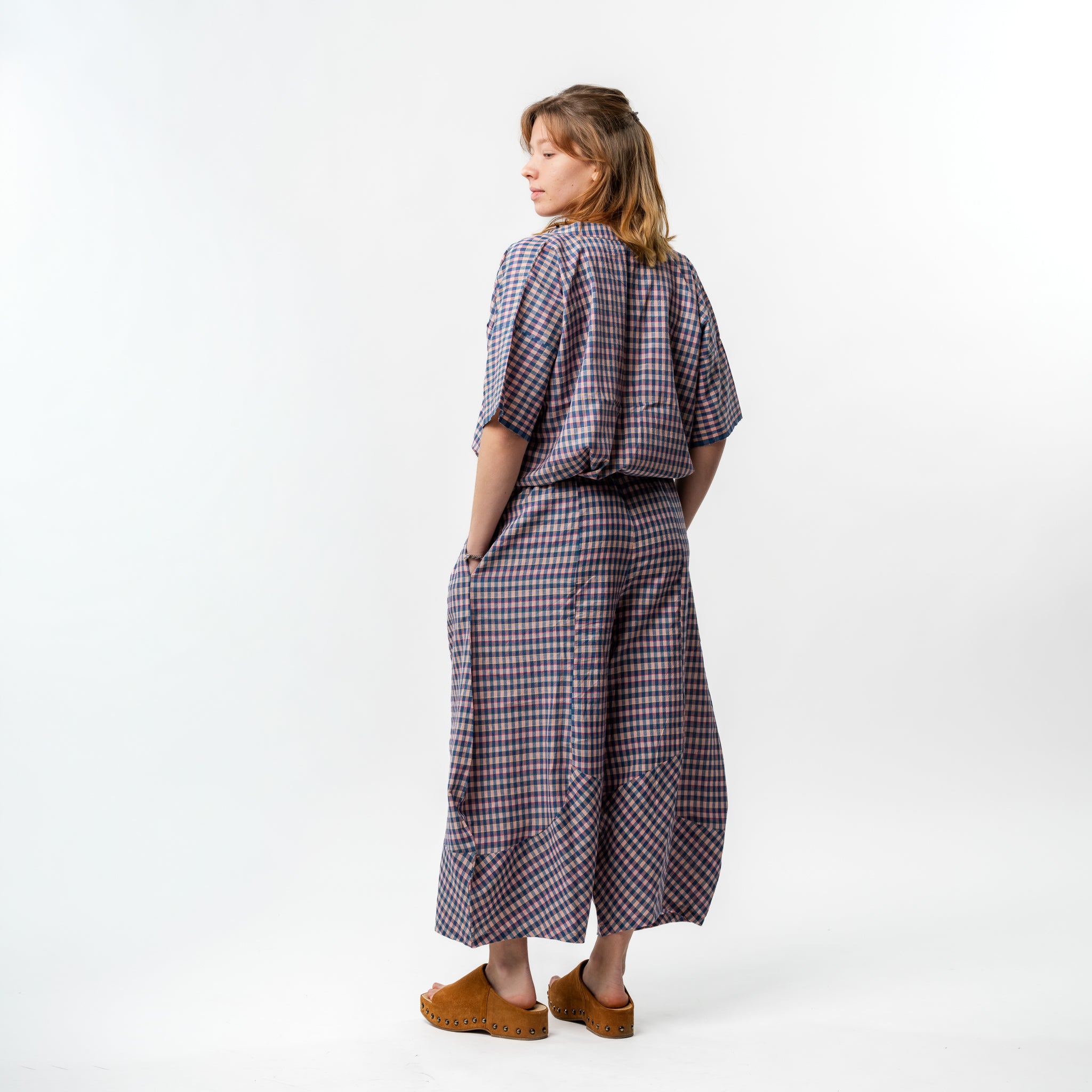 Hand Woven Cotton Balloon Pant