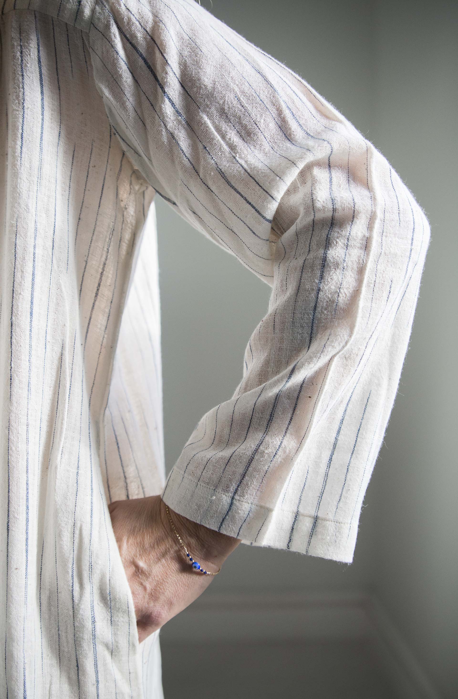Handwoven Empire Silhouette Maxi