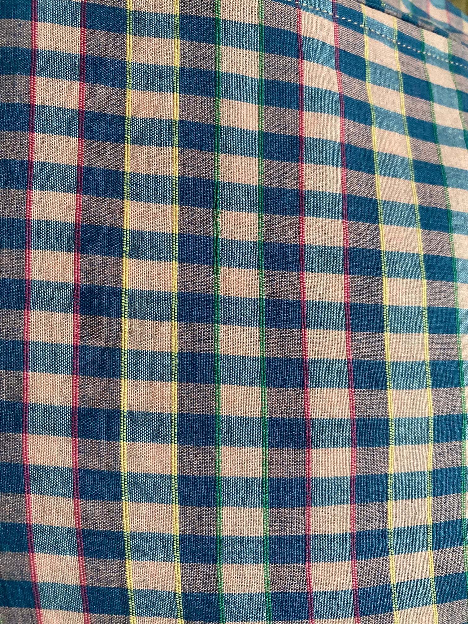 Hand Woven Cotton Striped Balloon Pant