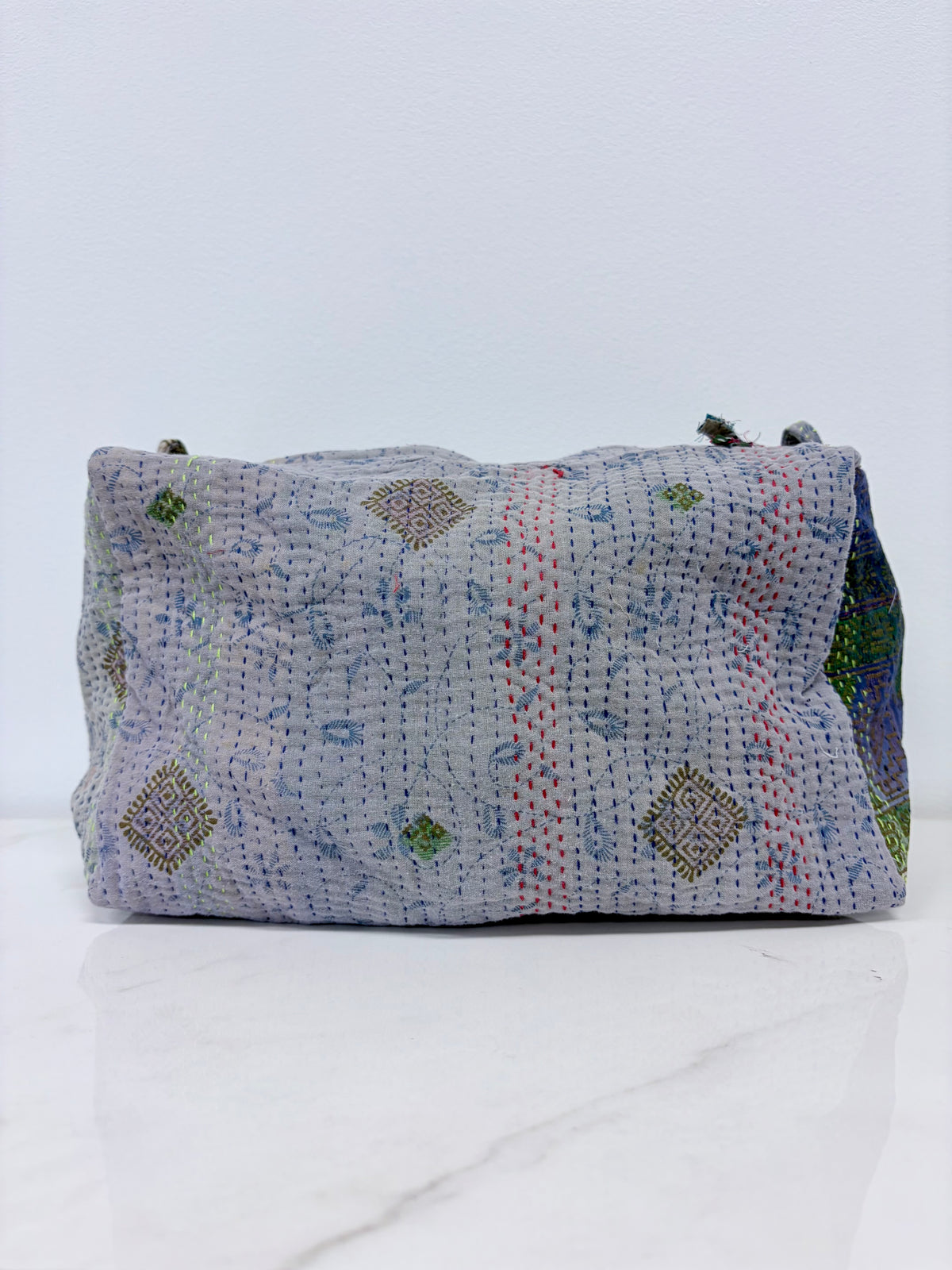 Vintage Kantha Toiletry Pouch Lavender