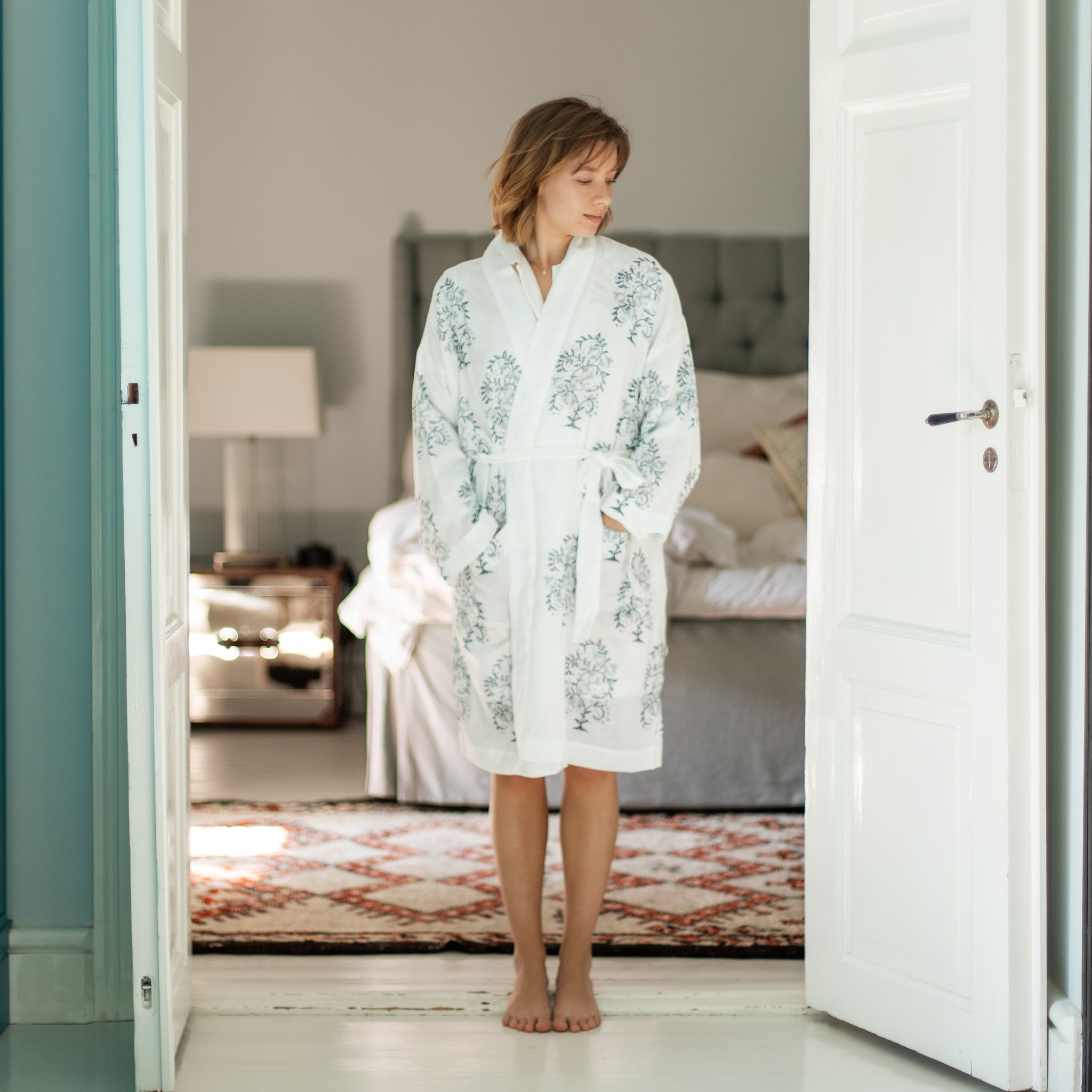 PRE ORDER Block Printed Robe