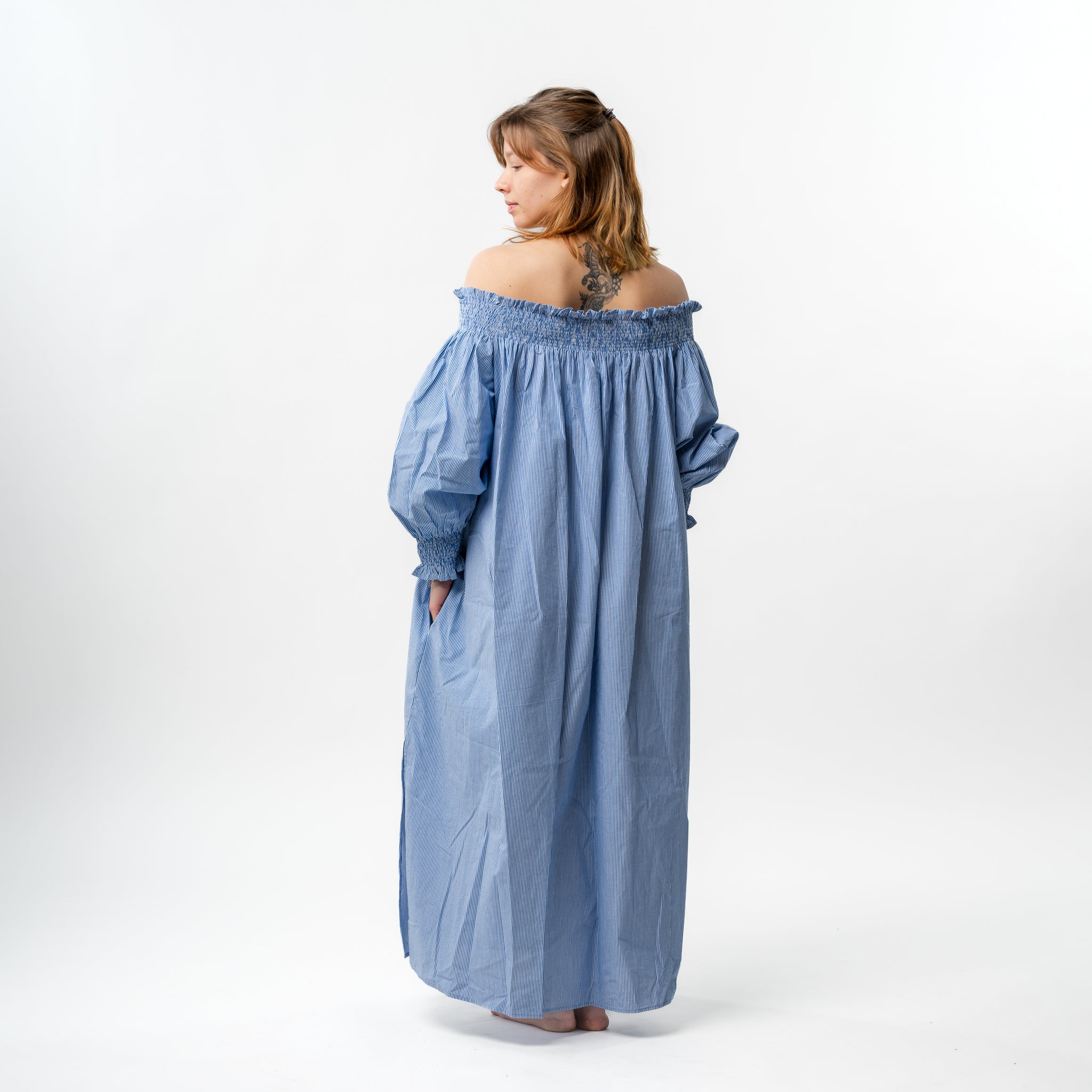 Smocked Lounge Dress