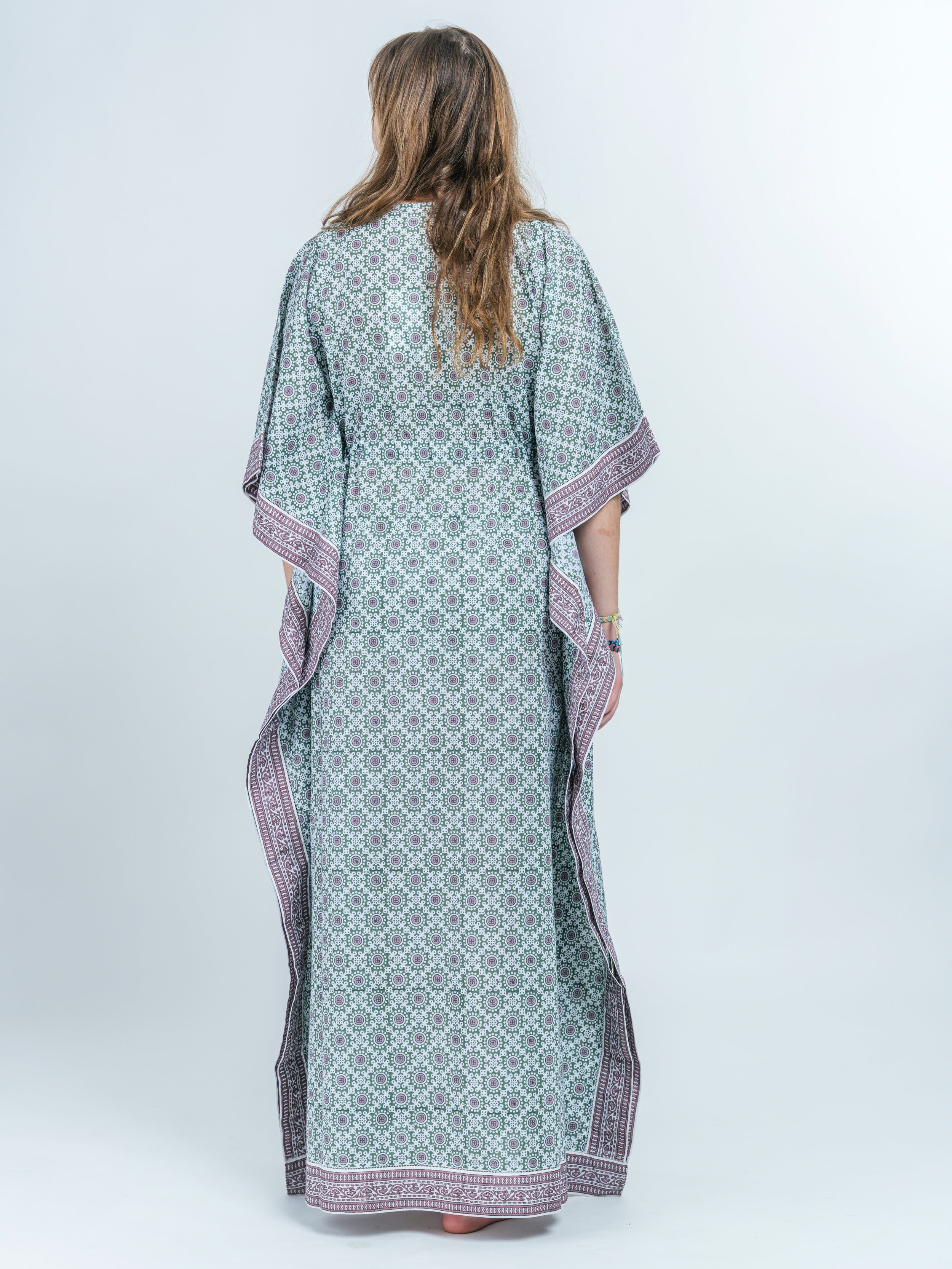 Poppy Classic Kaftan green