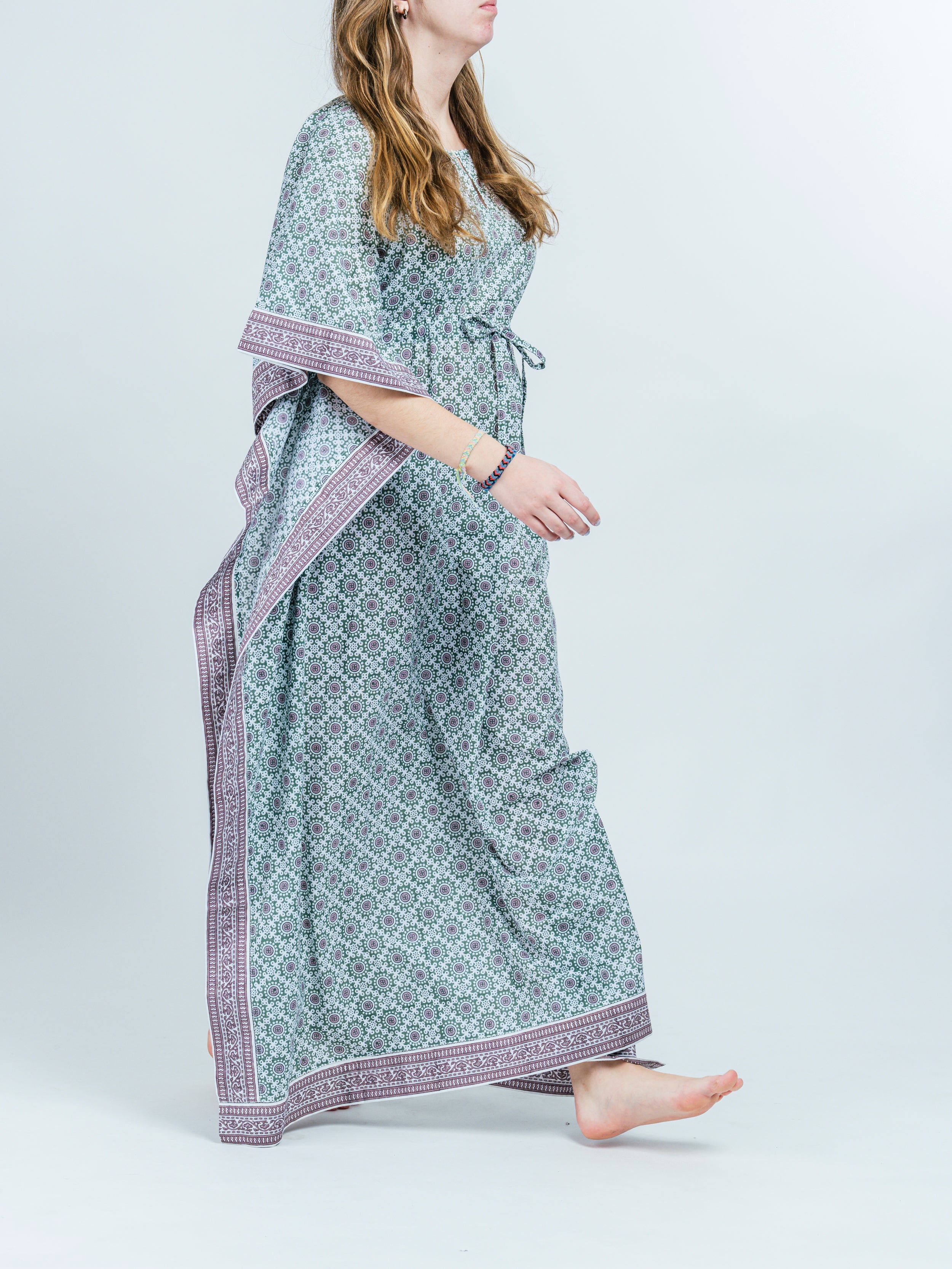 Poppy Classic Kaftan green