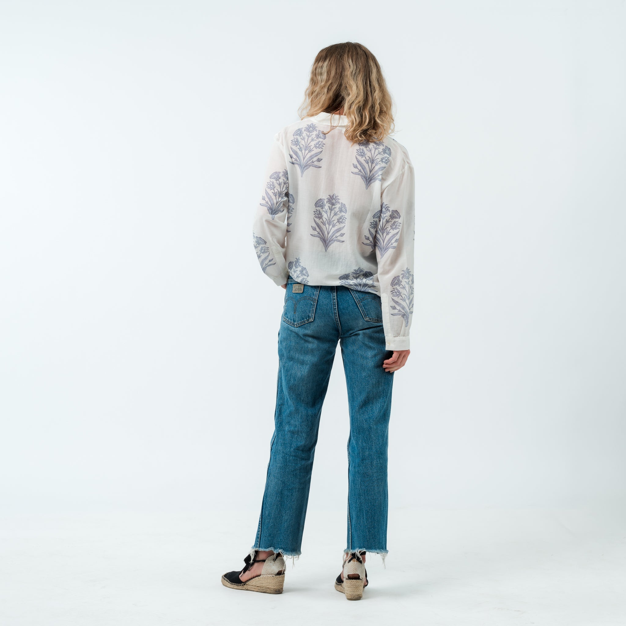 PRE ORDER Bouquet Blouse in SIlk