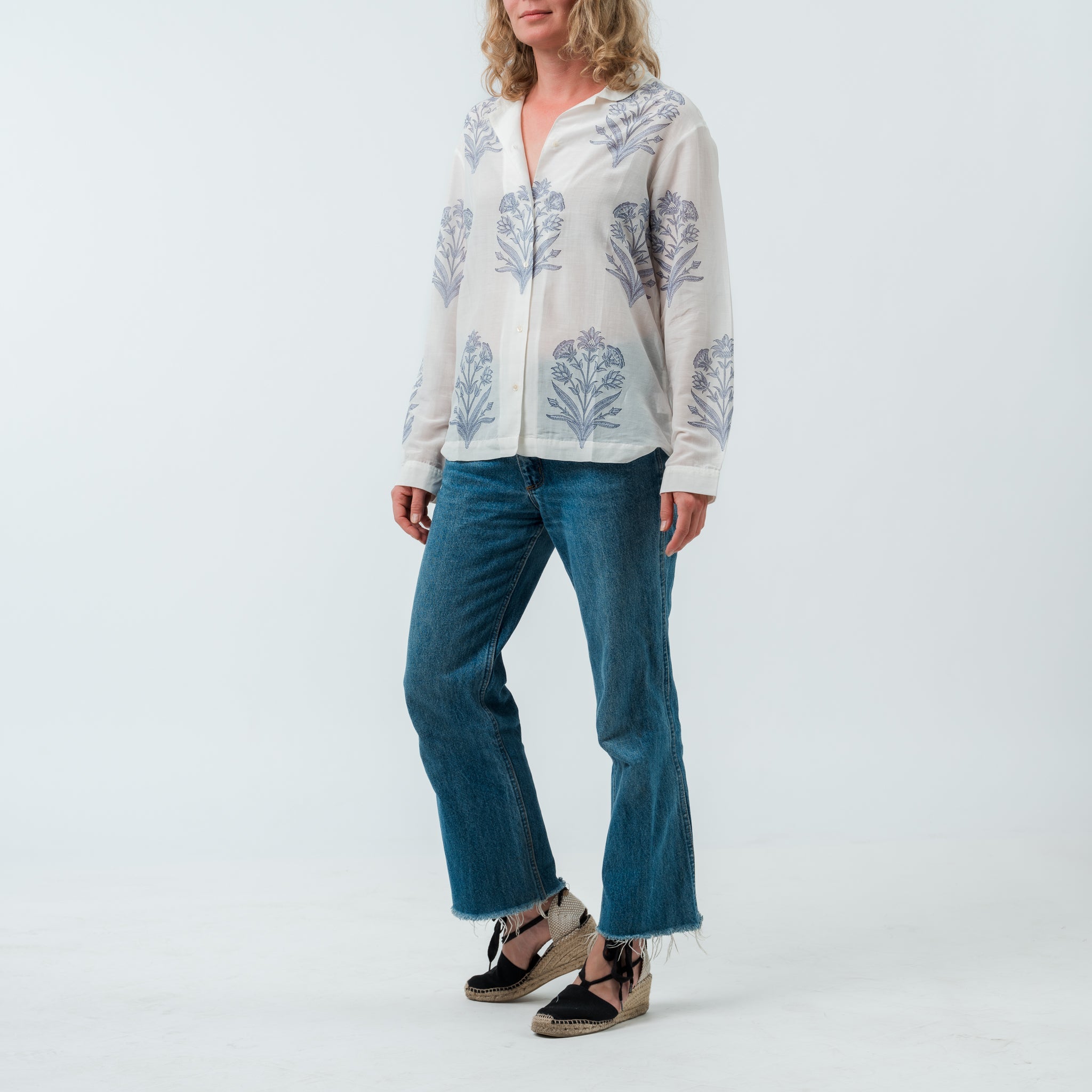 PRE ORDER Bouquet Blouse in SIlk