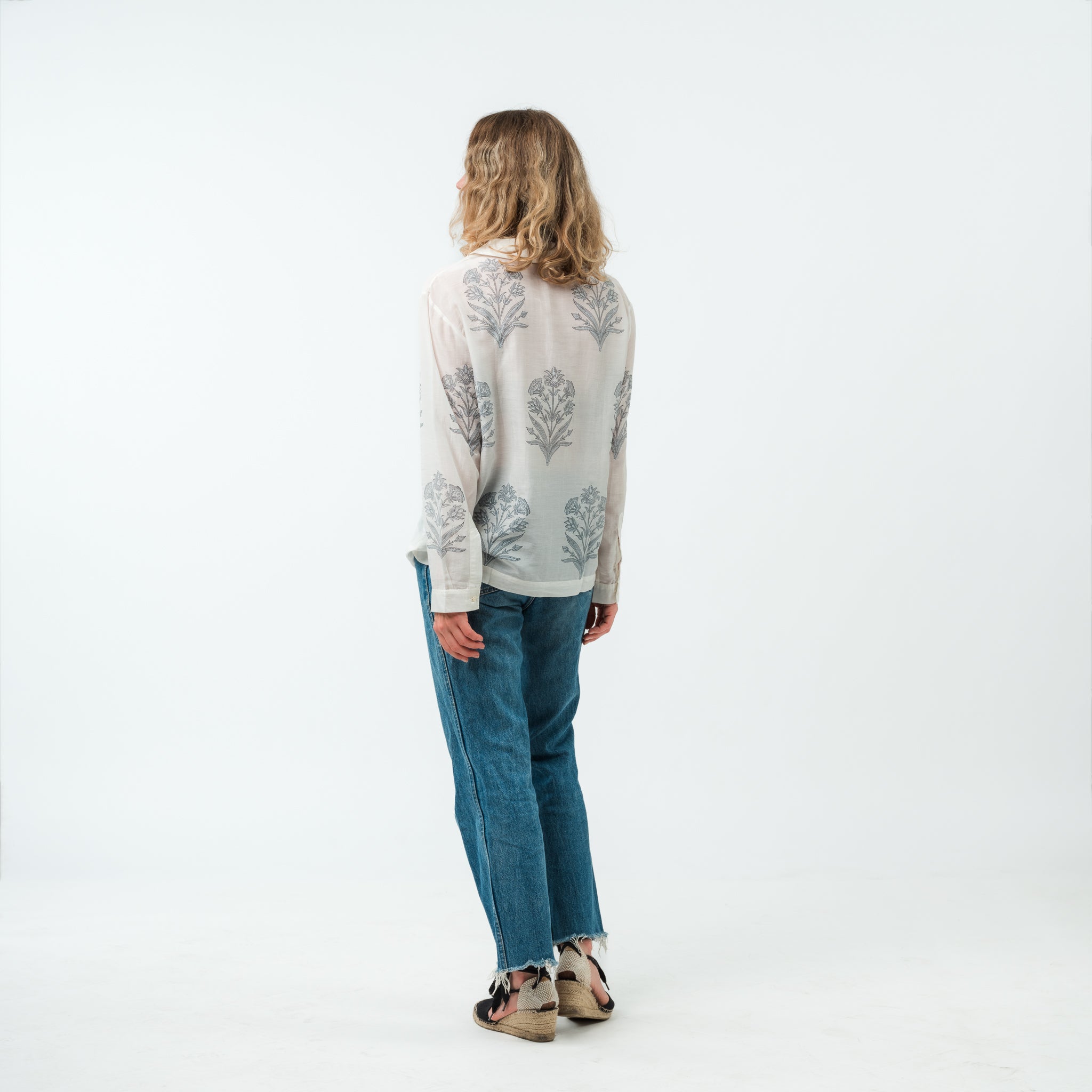 PRE ORDER Bouquet Blouse in SIlk