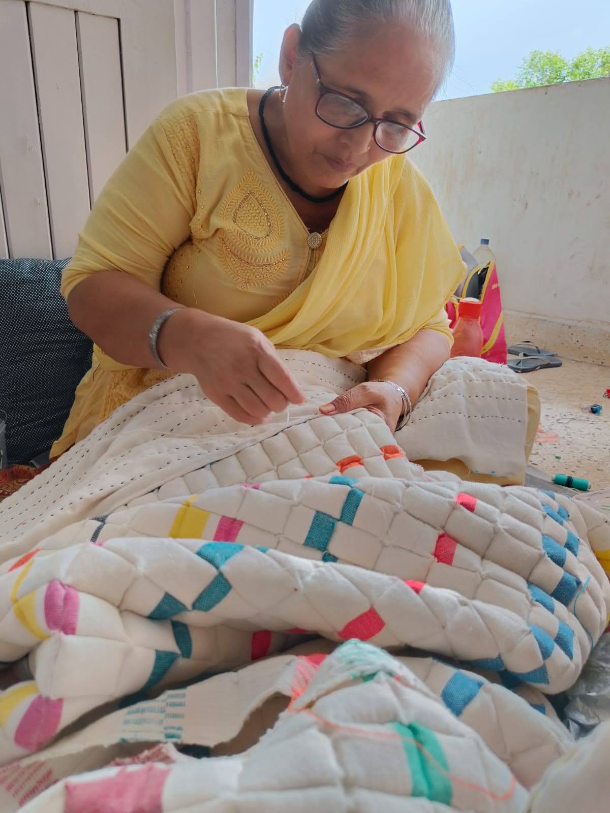 Sujni Multicolored Quilt