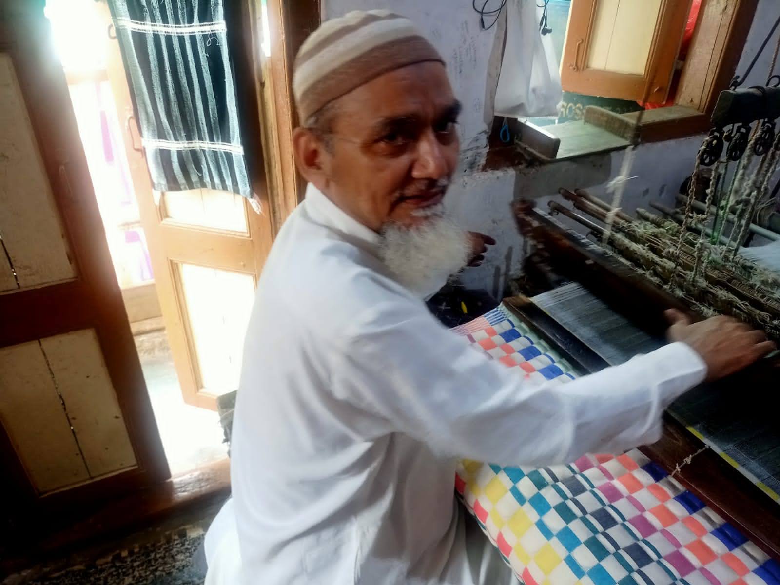 Sujni Colorful Striped Quilt