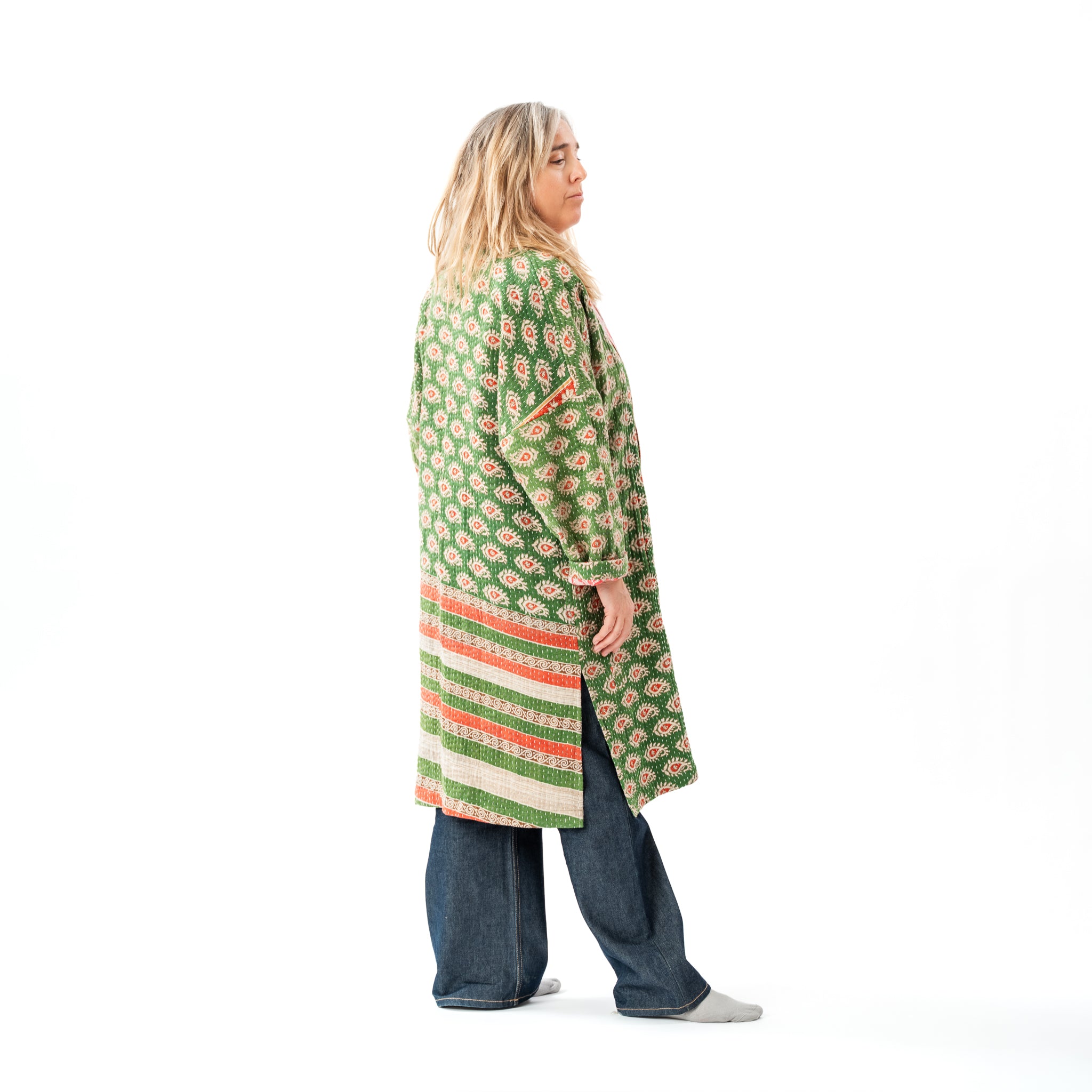 Up Cycled Kantha Coat 3