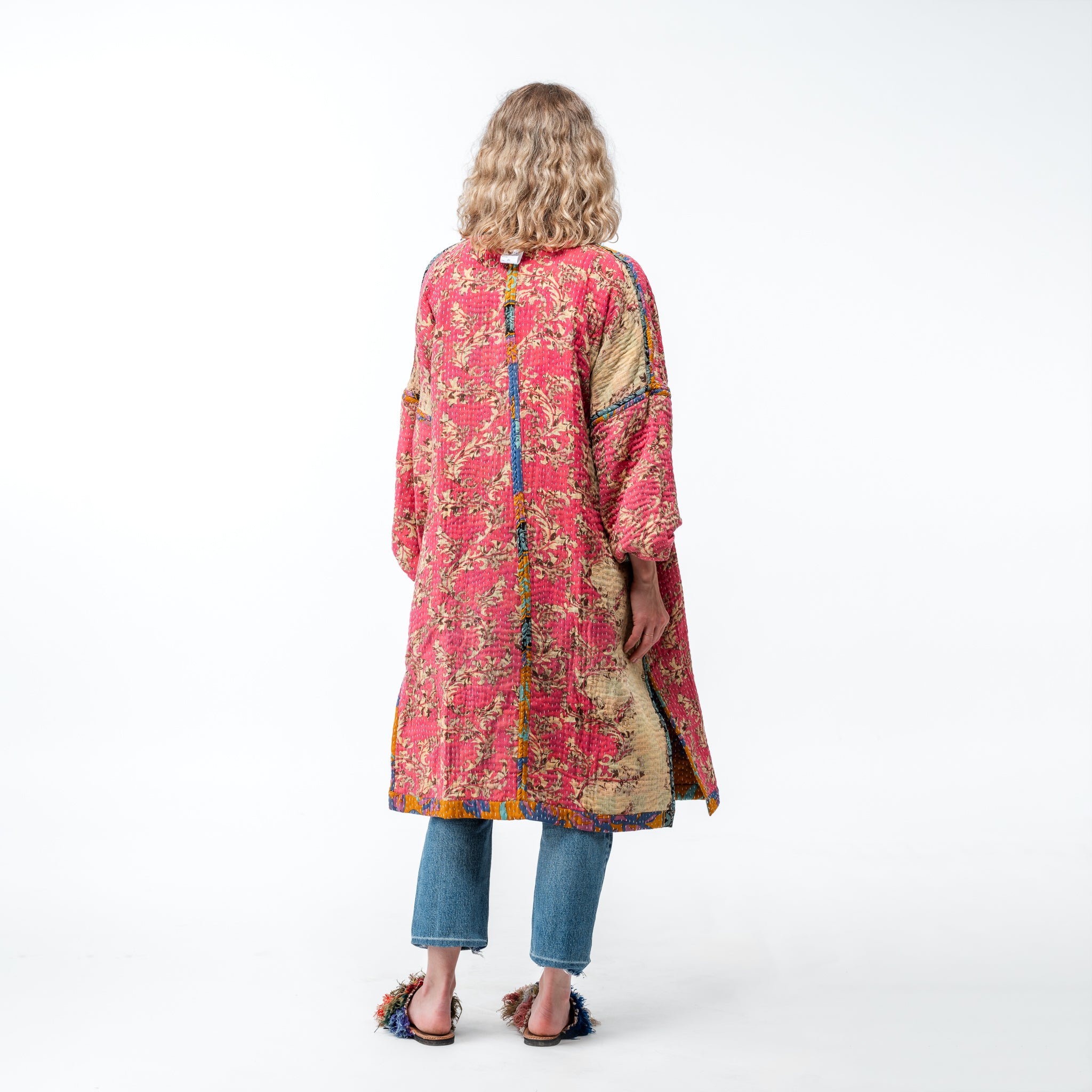 Up Cycled Kantha Coat 7