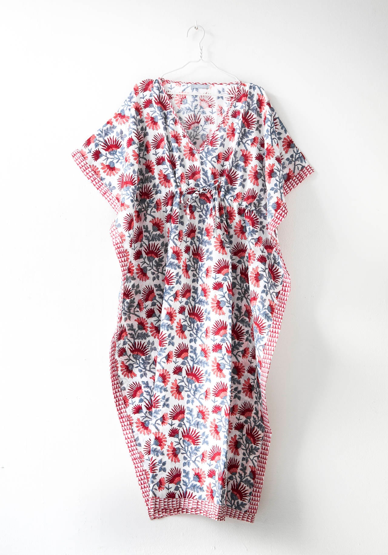 Victorian Floral Kaftan pink