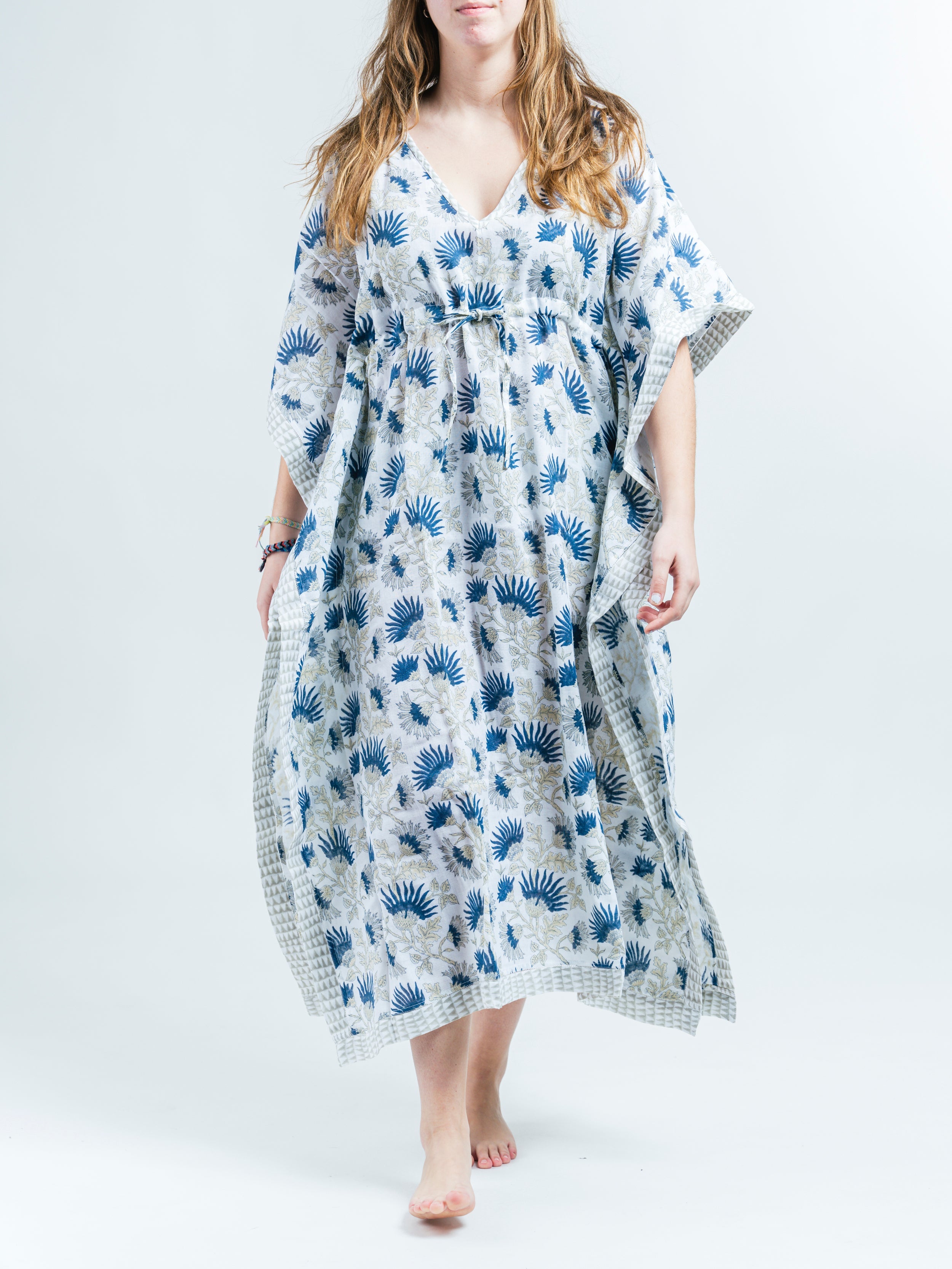 Victorian Floral Kaftan