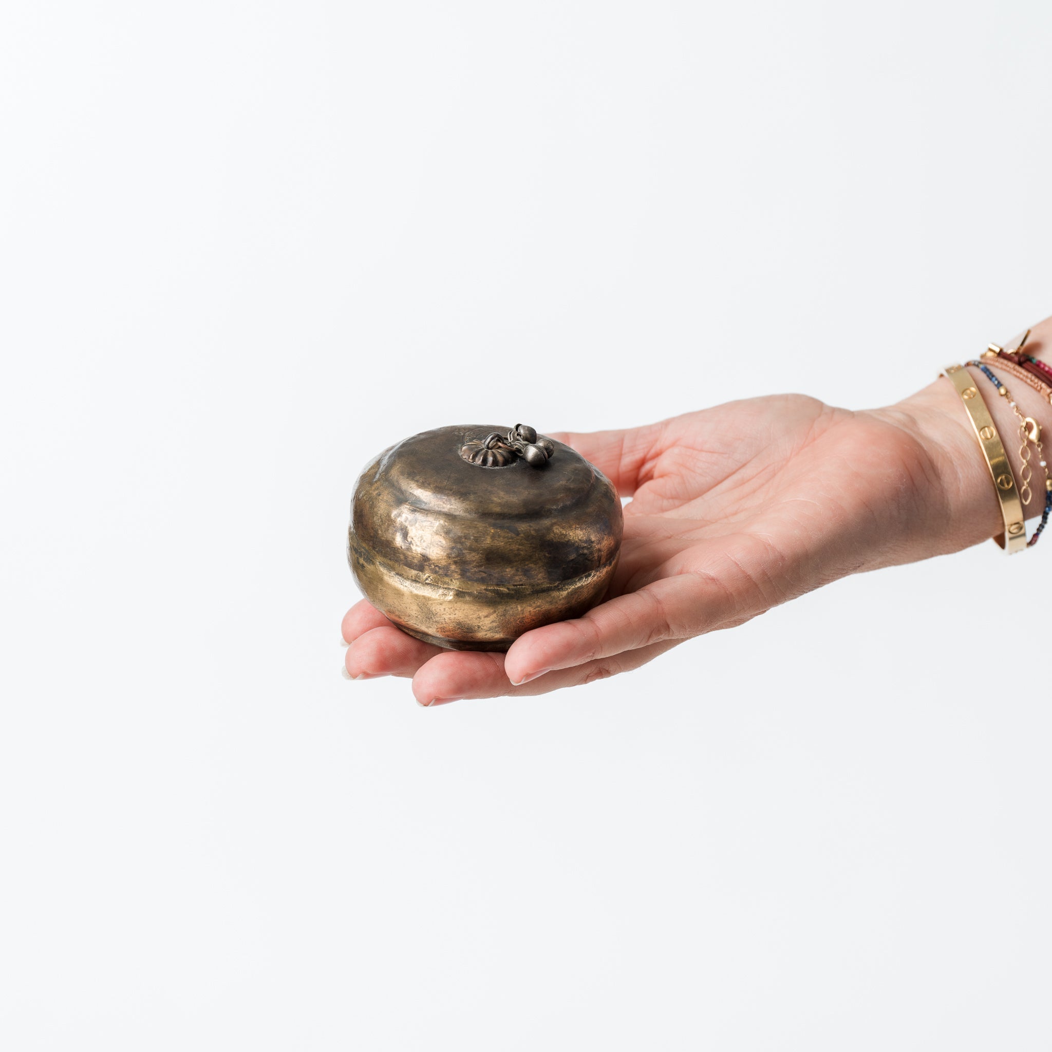 Vintage Brass Container