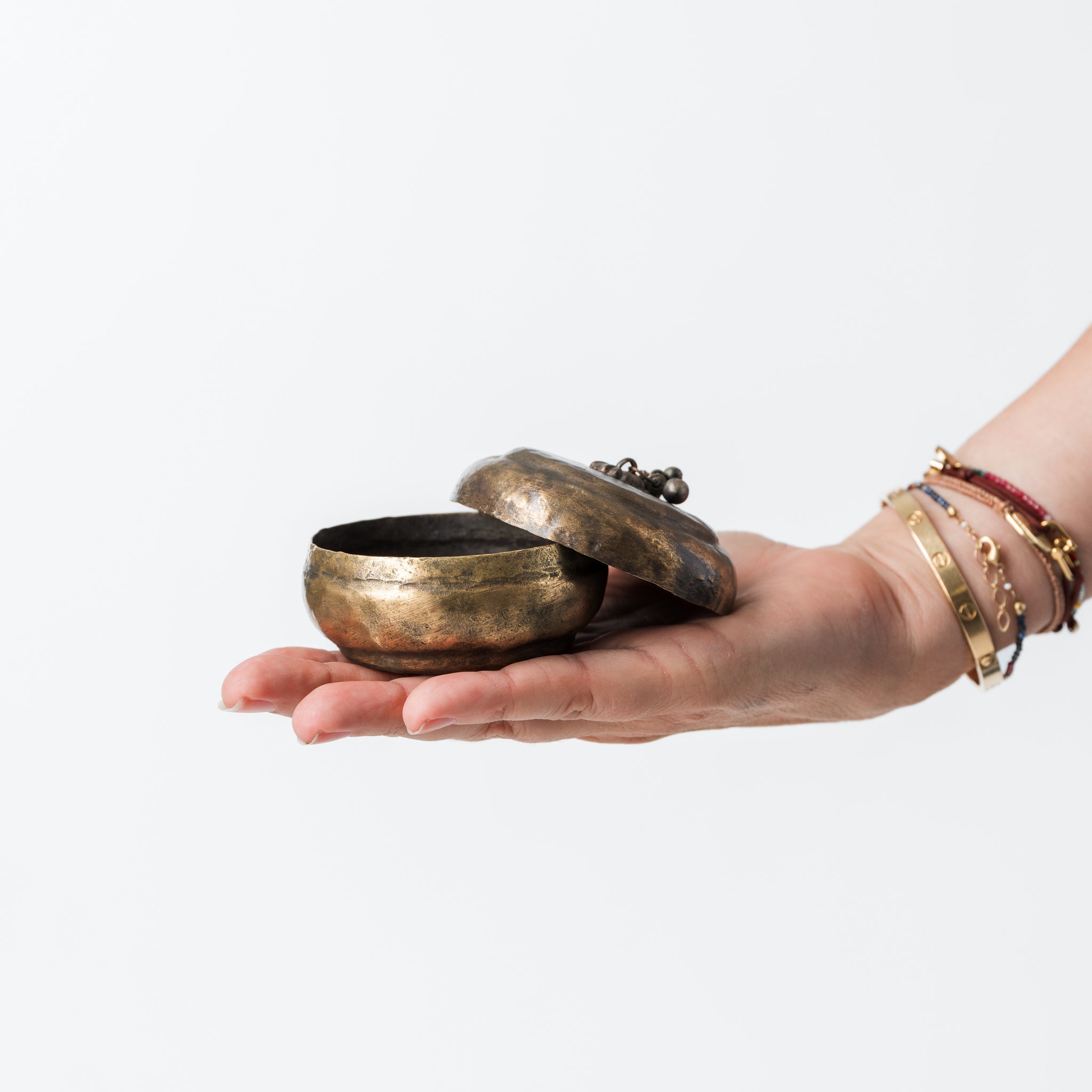 Vintage Brass Container