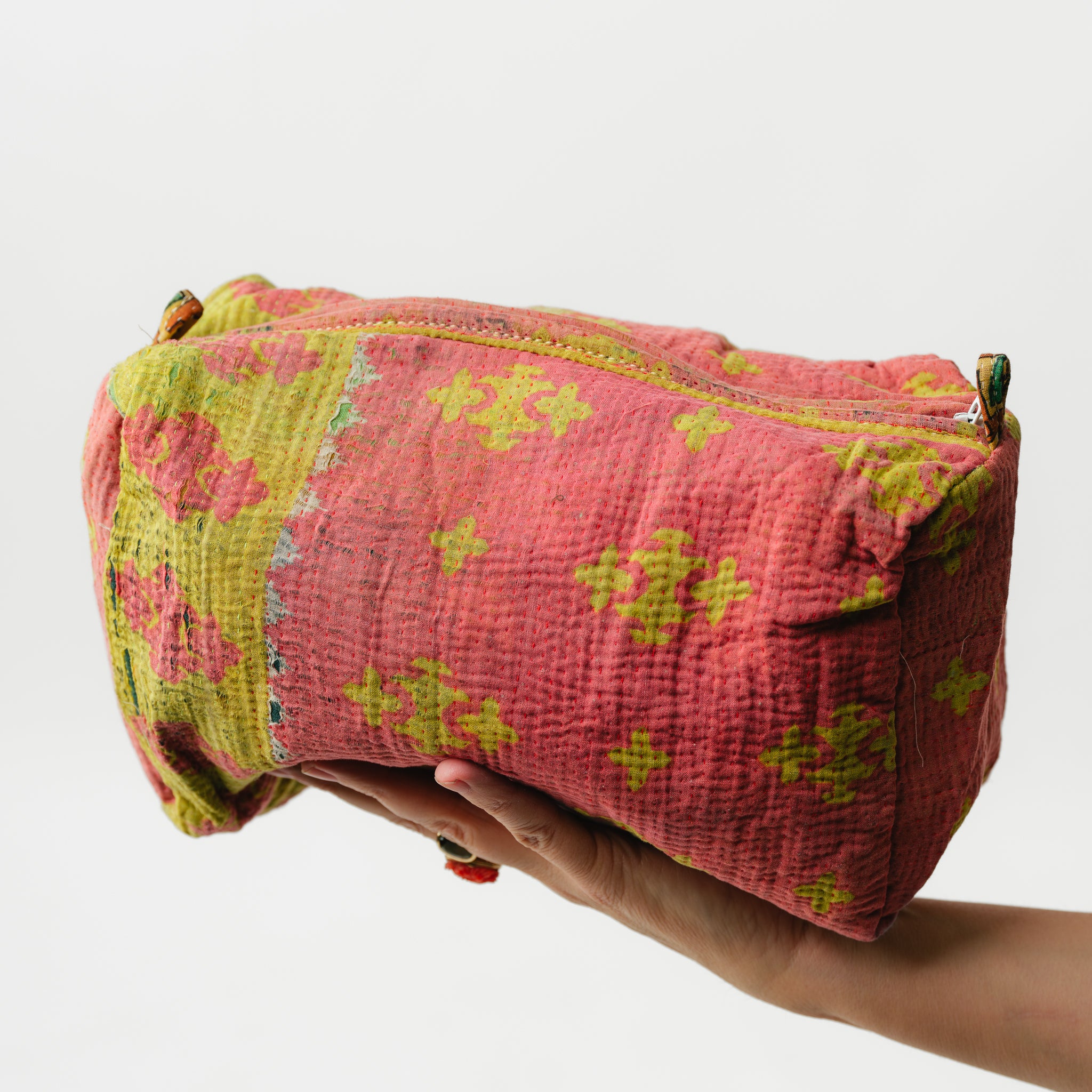 Vintage Kantha Toiletry Pouch 3