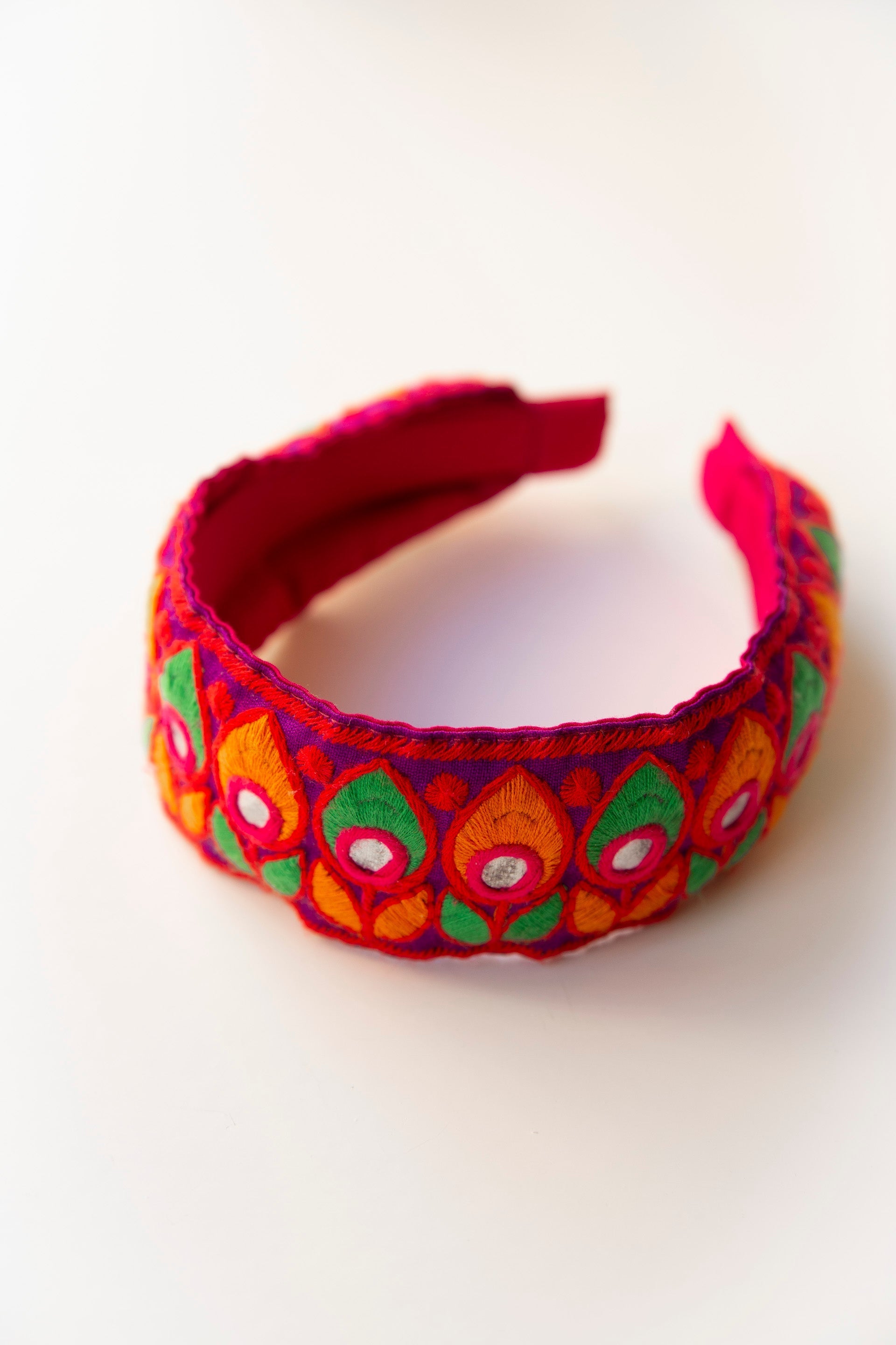 PRE ORDER Vintage Mirrored Flower Headband