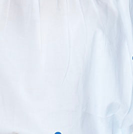 Cotton Silk Striped Halter Dress