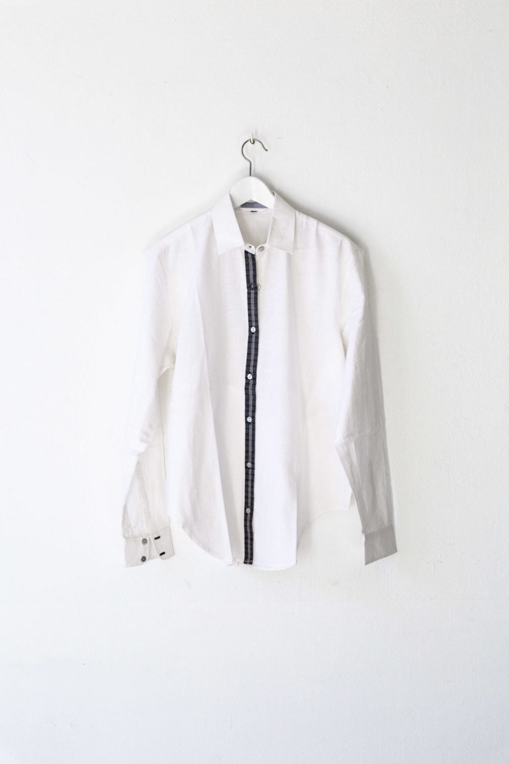 Boyfriend blouse handwoven cotton
