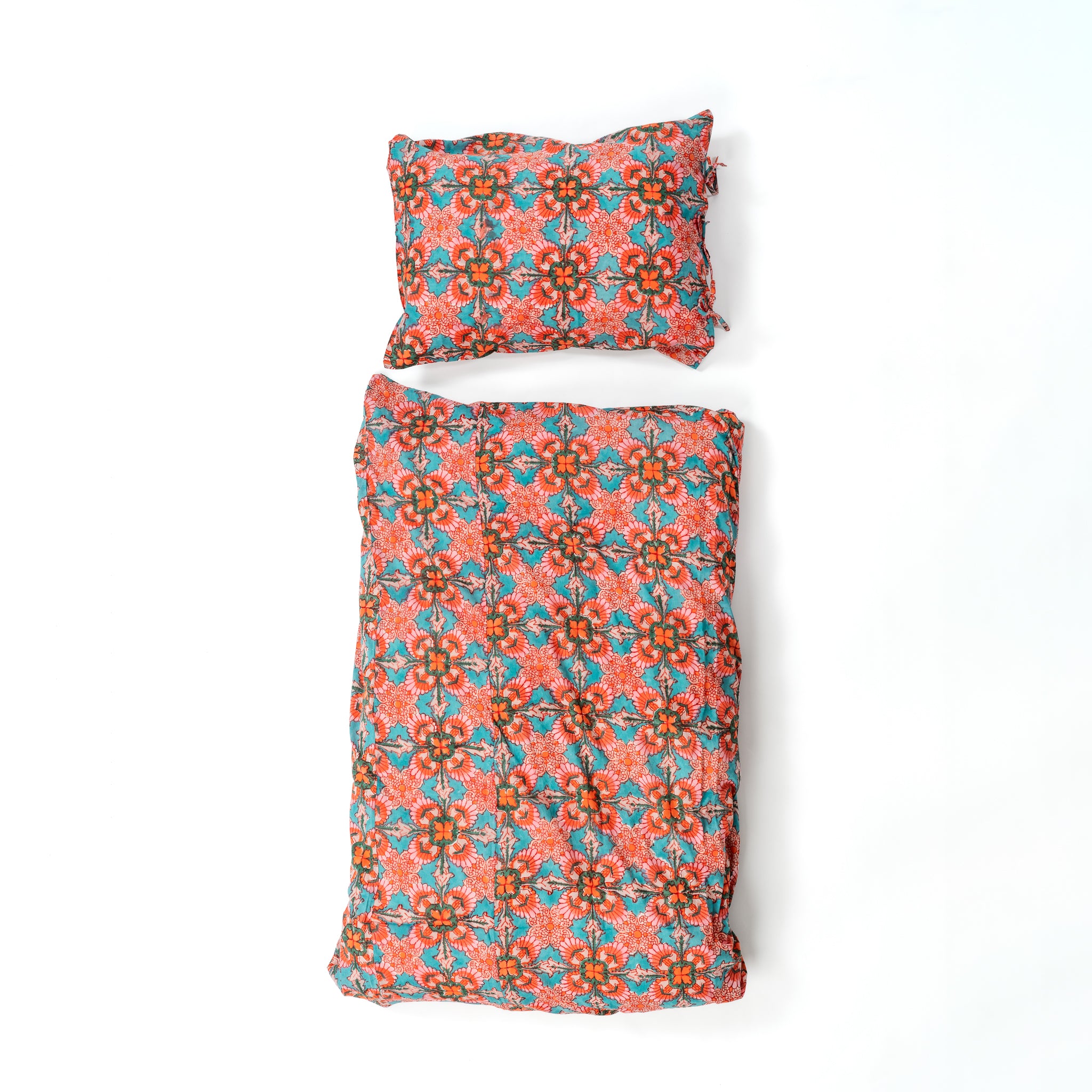 Colorful Cotton Pillowcase Pink