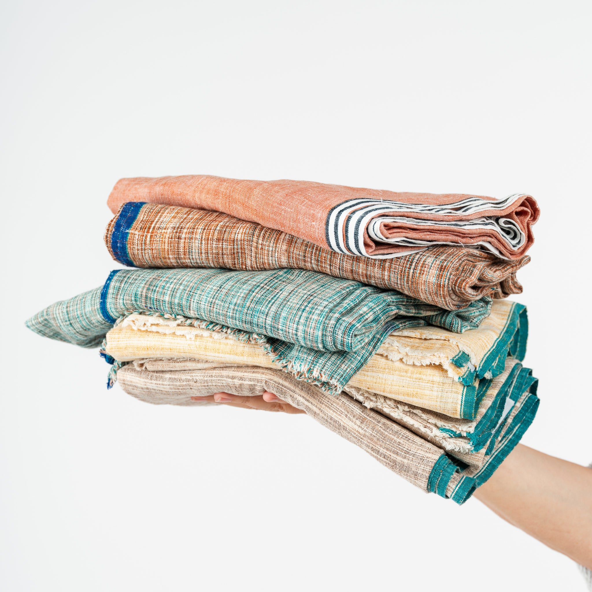Hand Woven Khadi Towels 