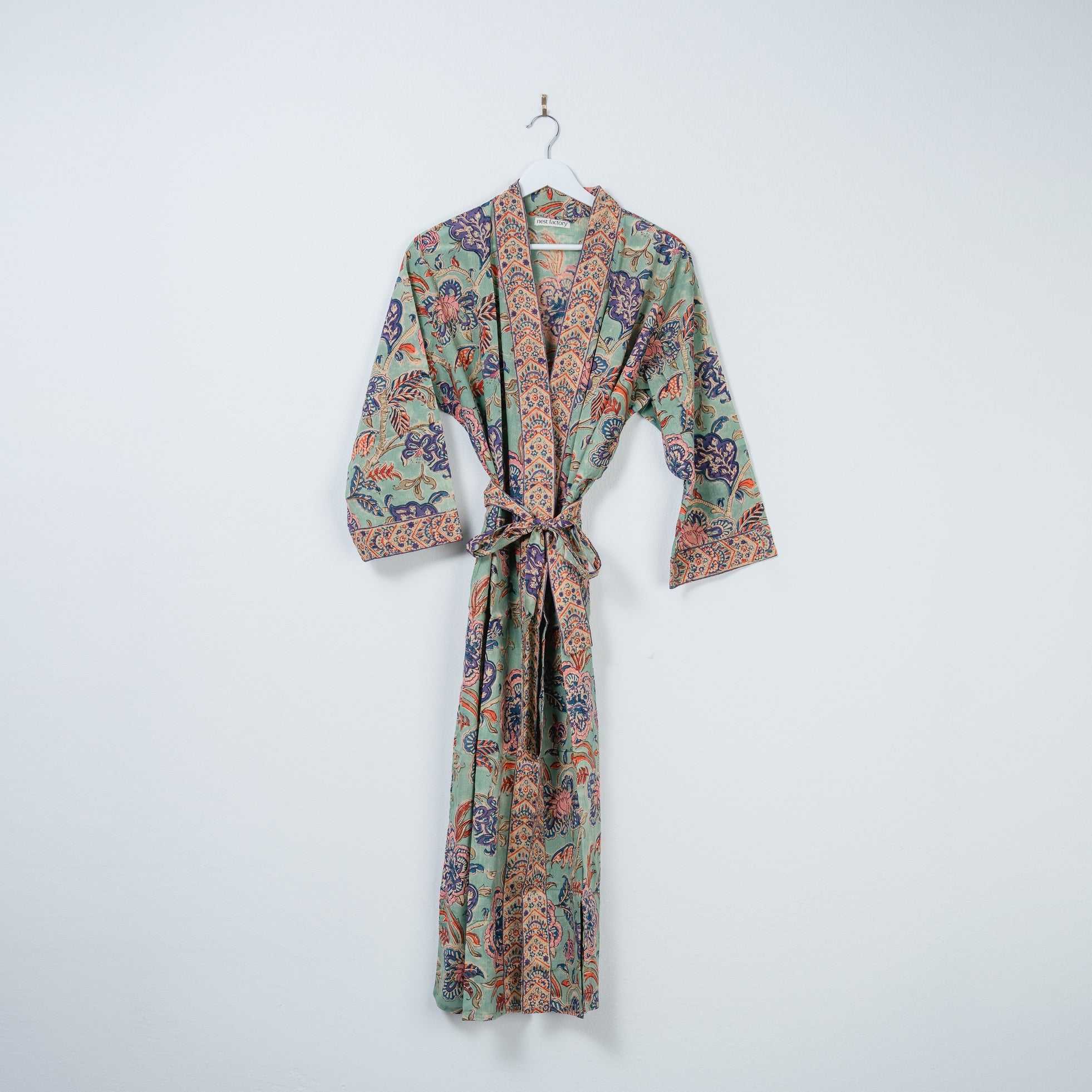 Kimono Cut Long Green