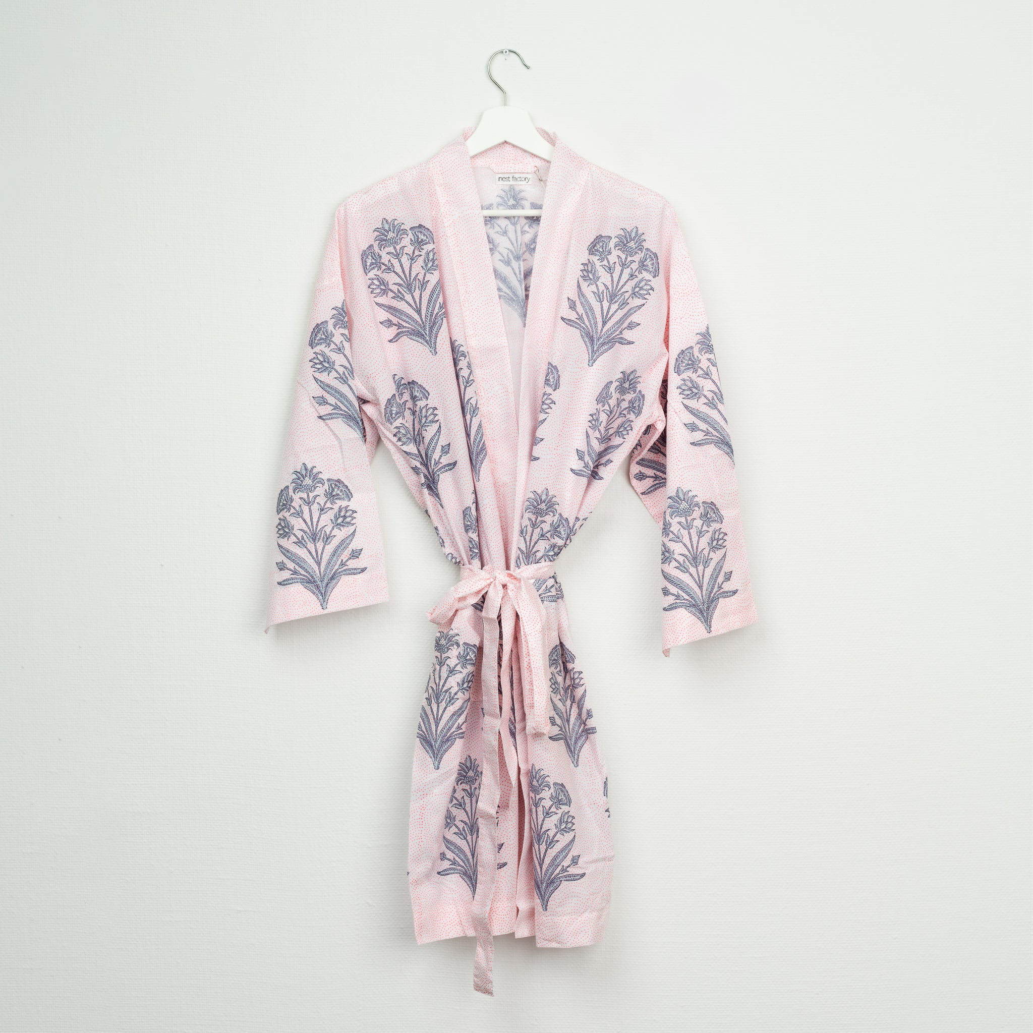 Kimono in Dots and Flowers 