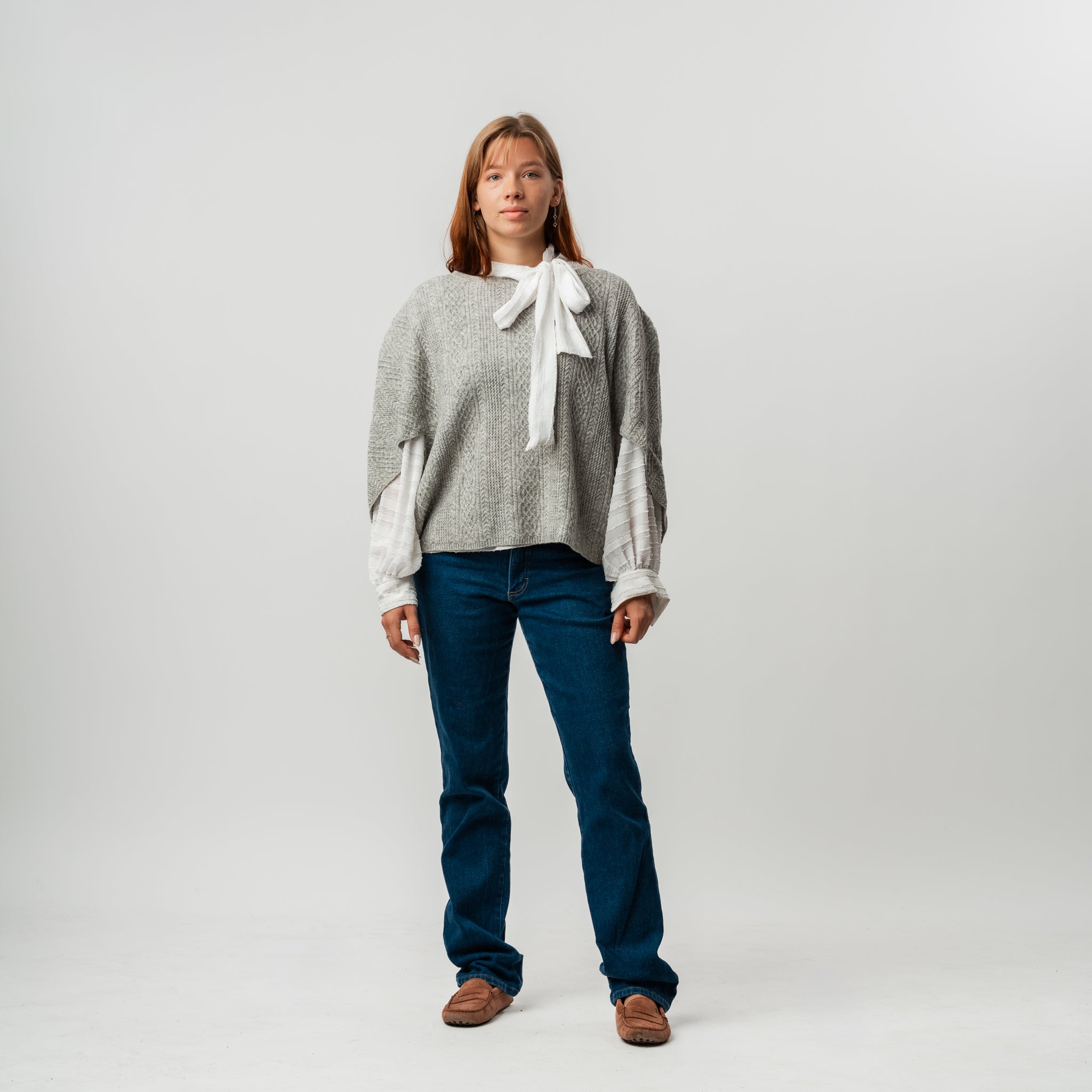 PRE ORDER Cashmere poncho 