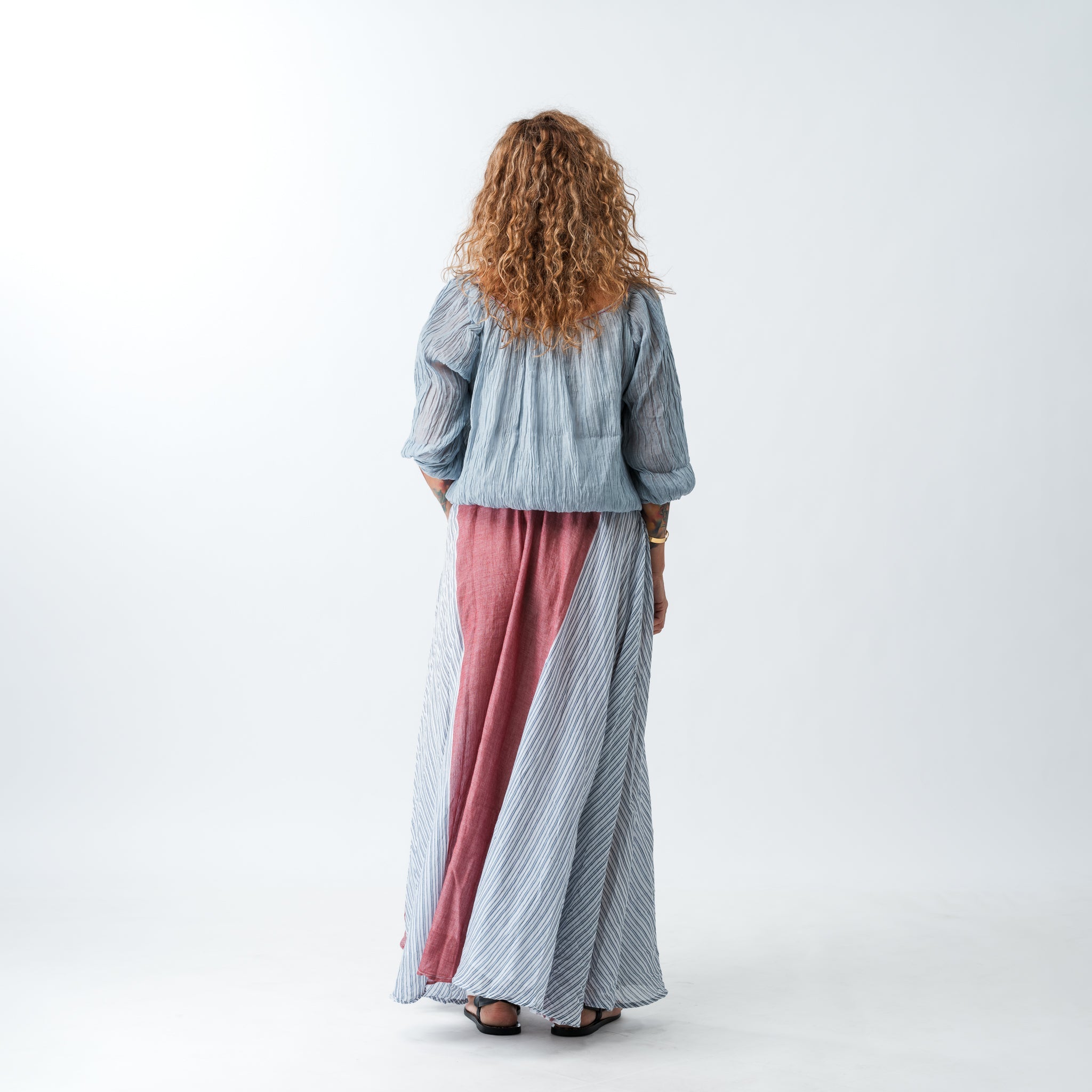 PRE ORDER Hand Woven Maxi Skirt 