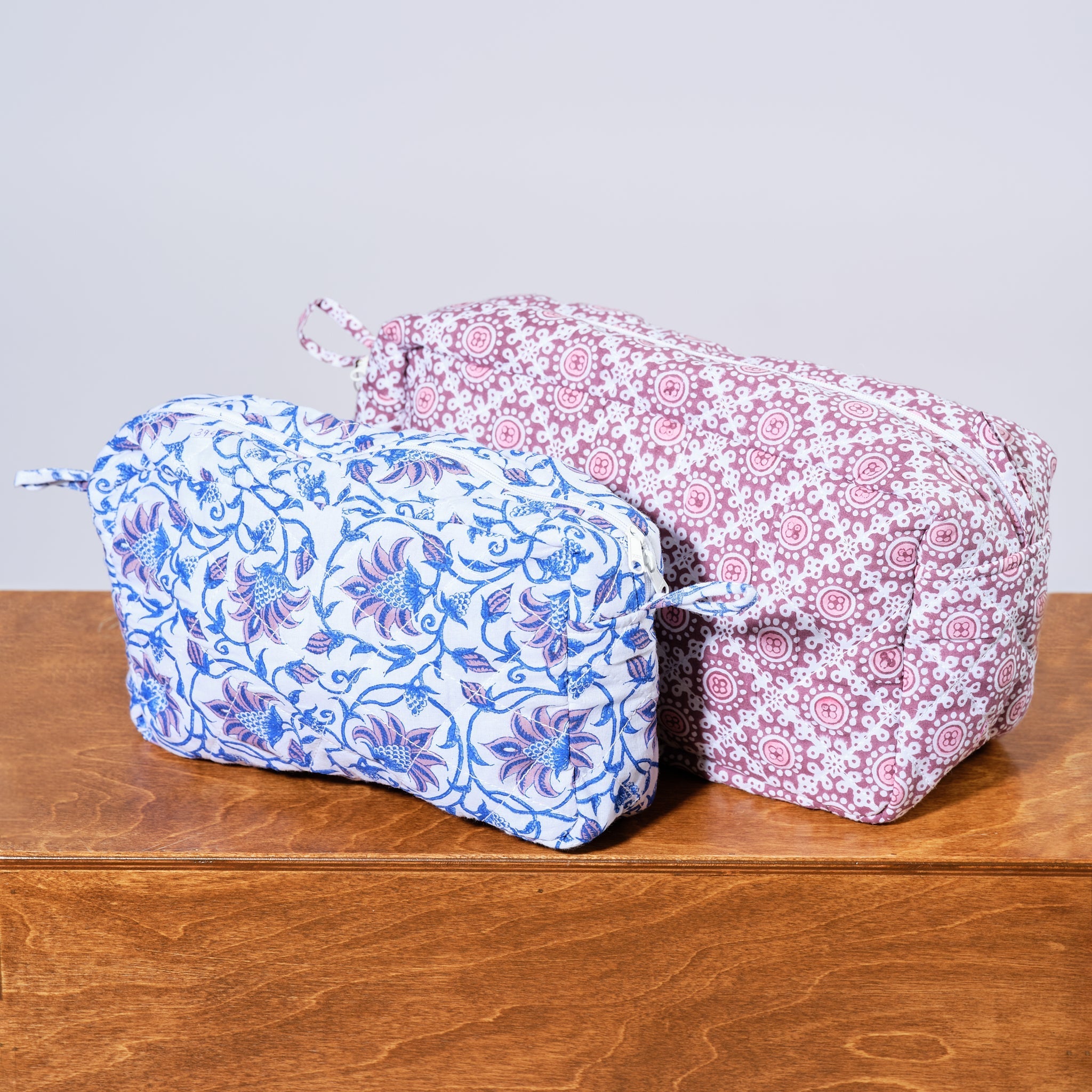 Classic Floral Toiletry Bags SM