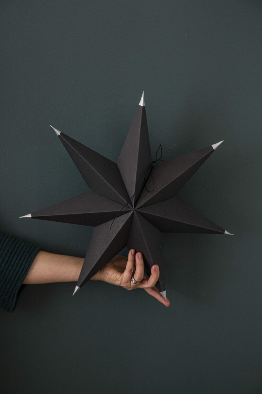 Paper Stars Black