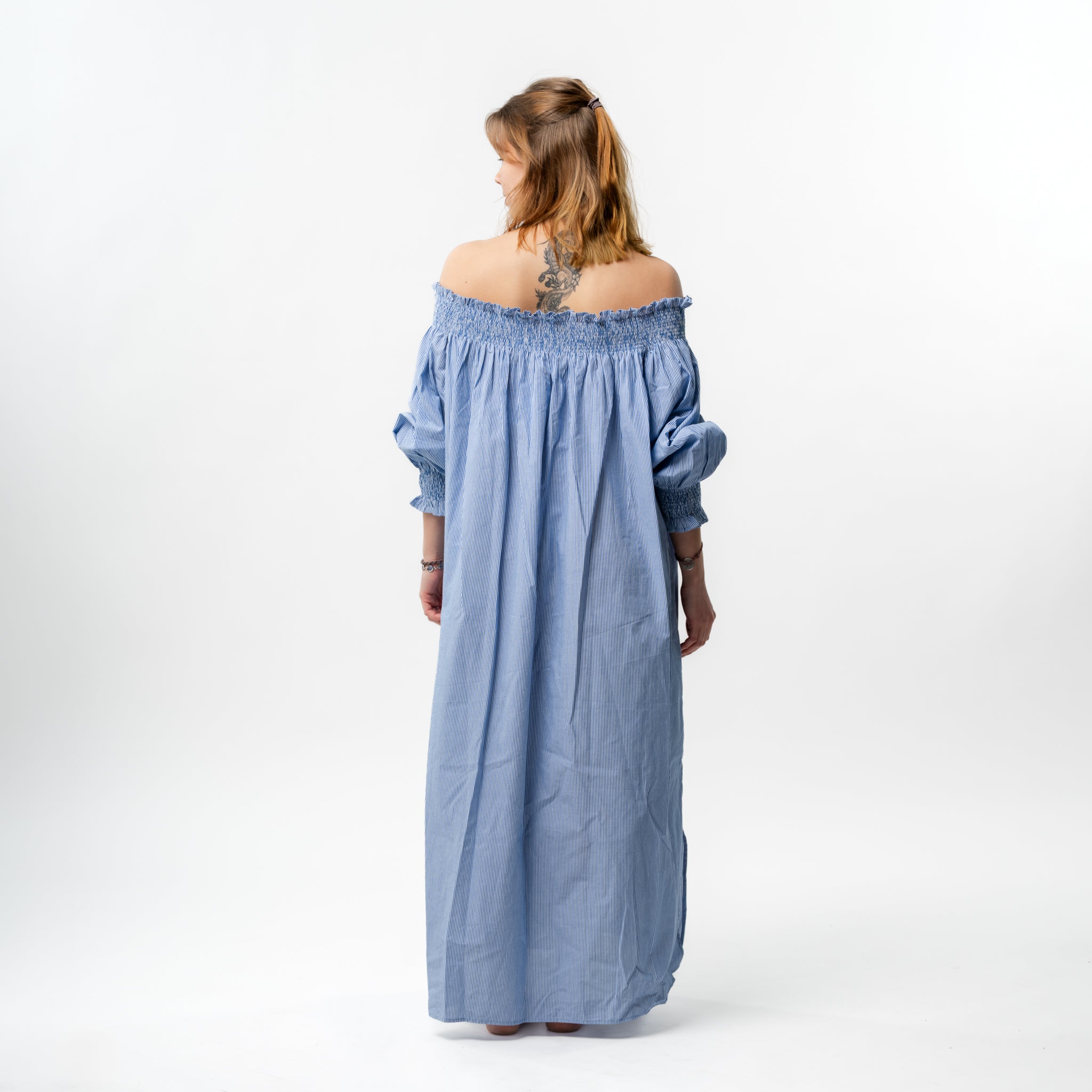 Smocked Lounge Dress 