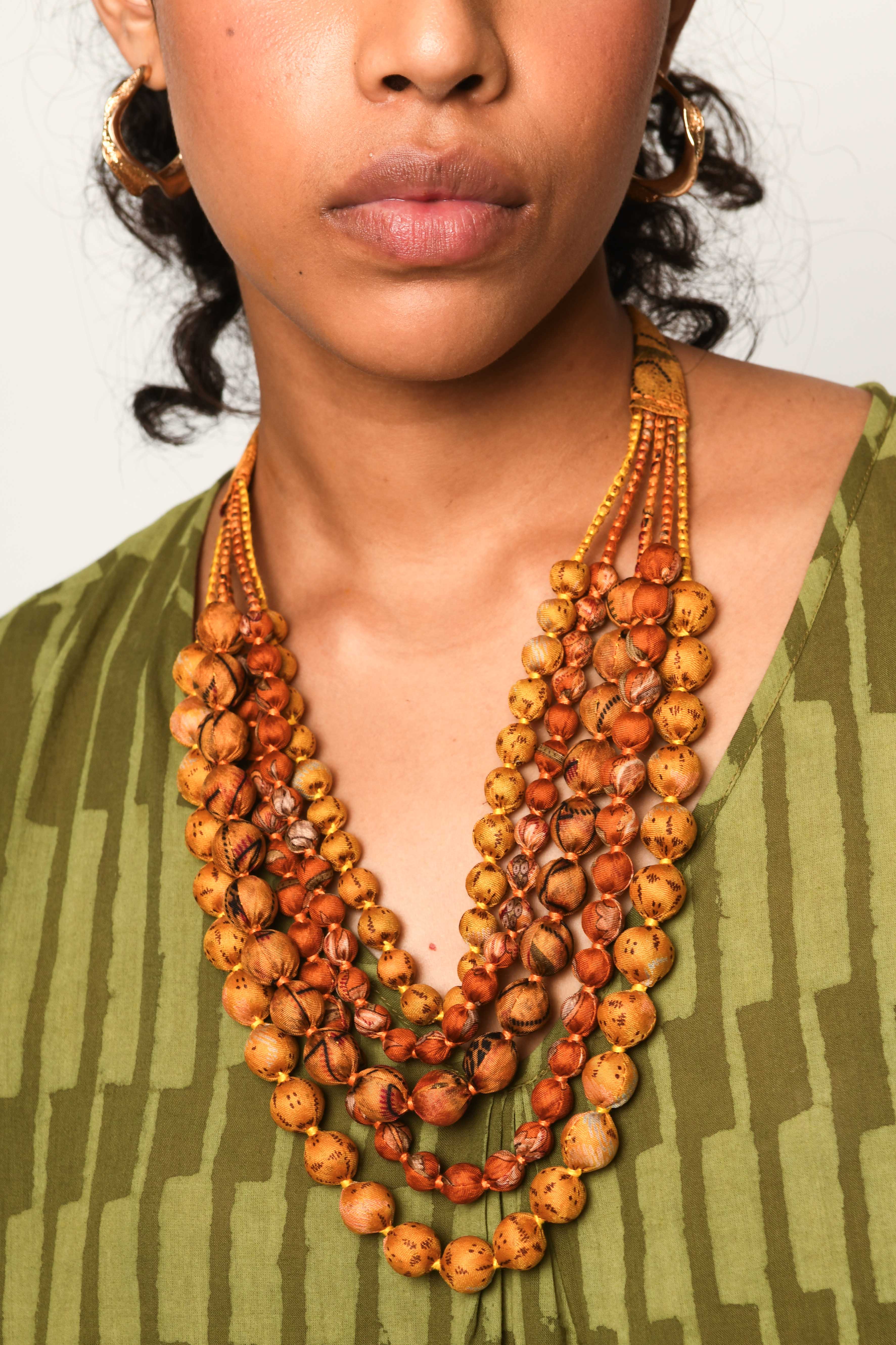 Sari Bead Necklace 10 