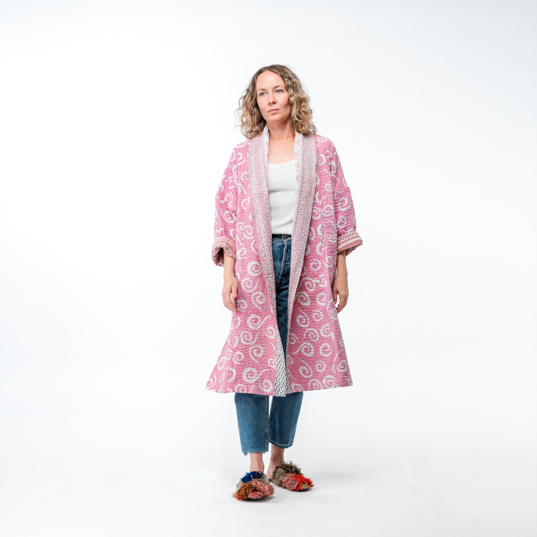 Up Cycled Kantha Coat 