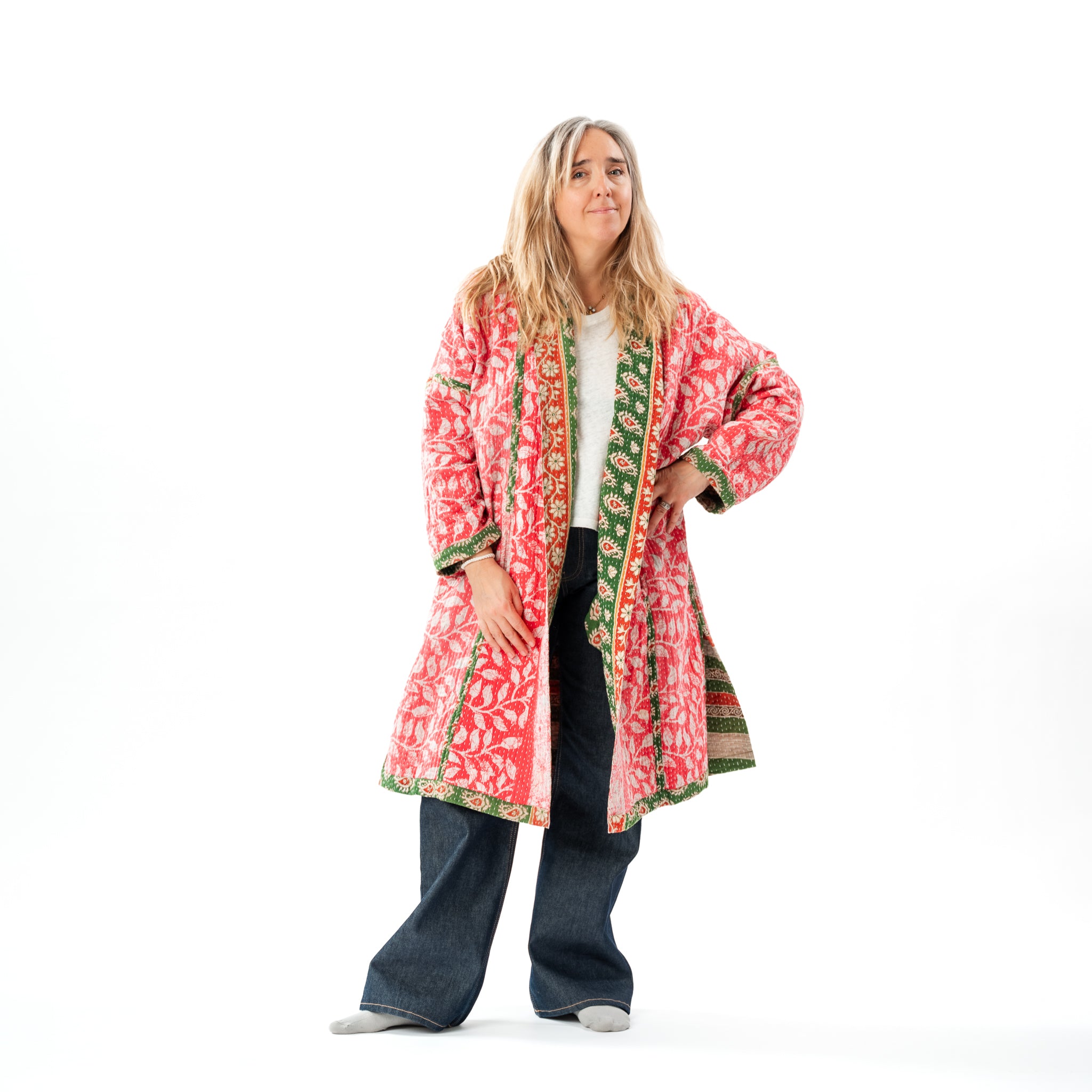 Up Cycled Kantha Coat 3 