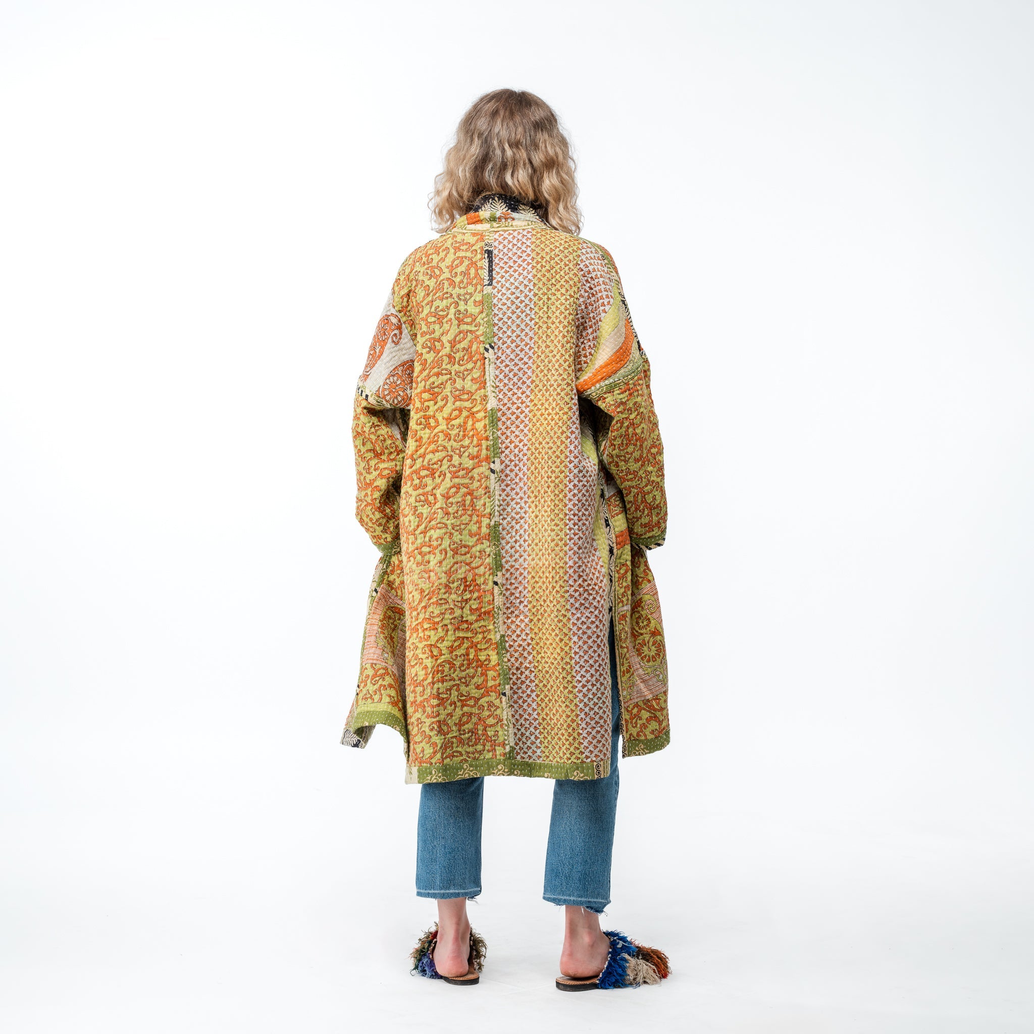 Up Cycled Kantha Coat 