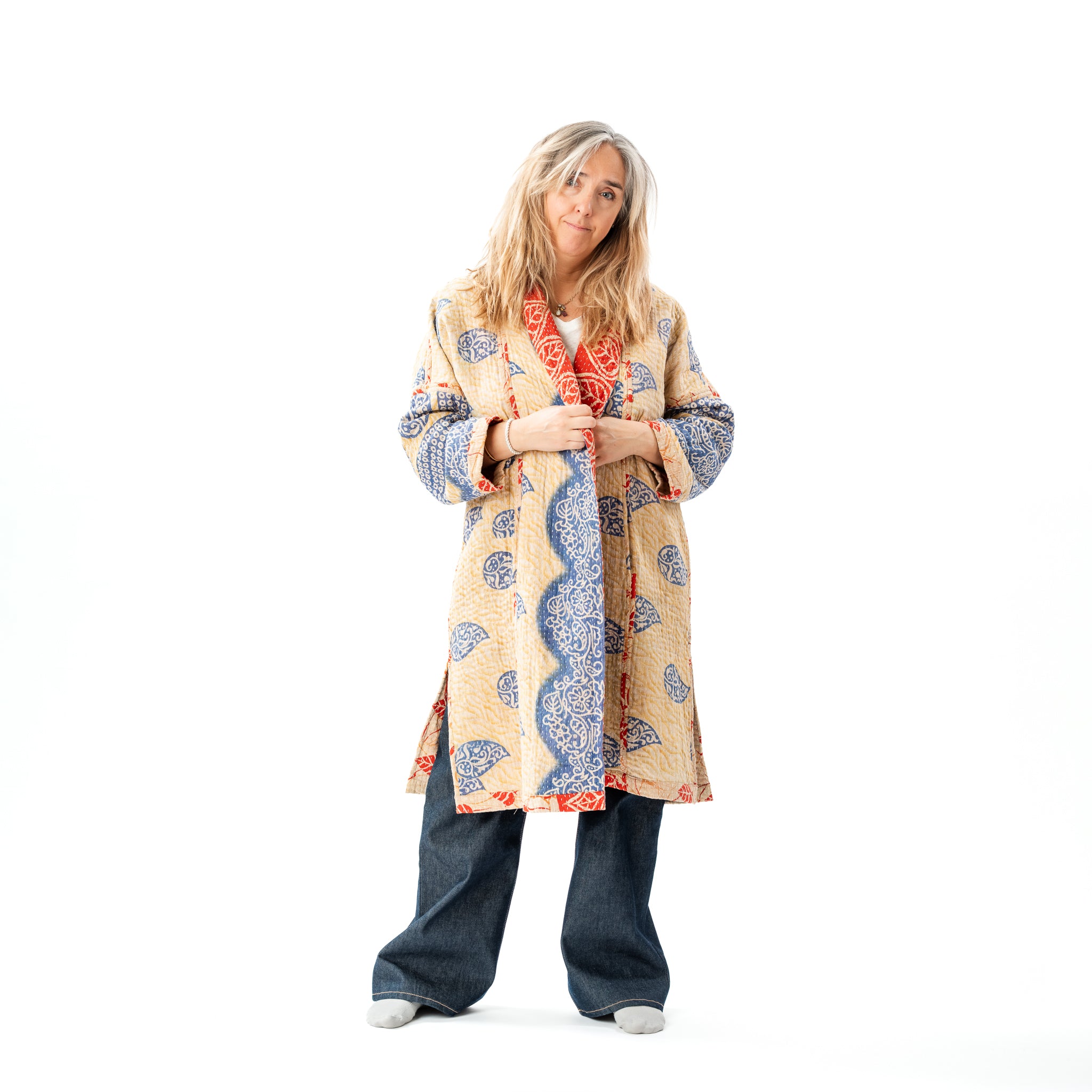 Up Cycled Kantha Coat 5 