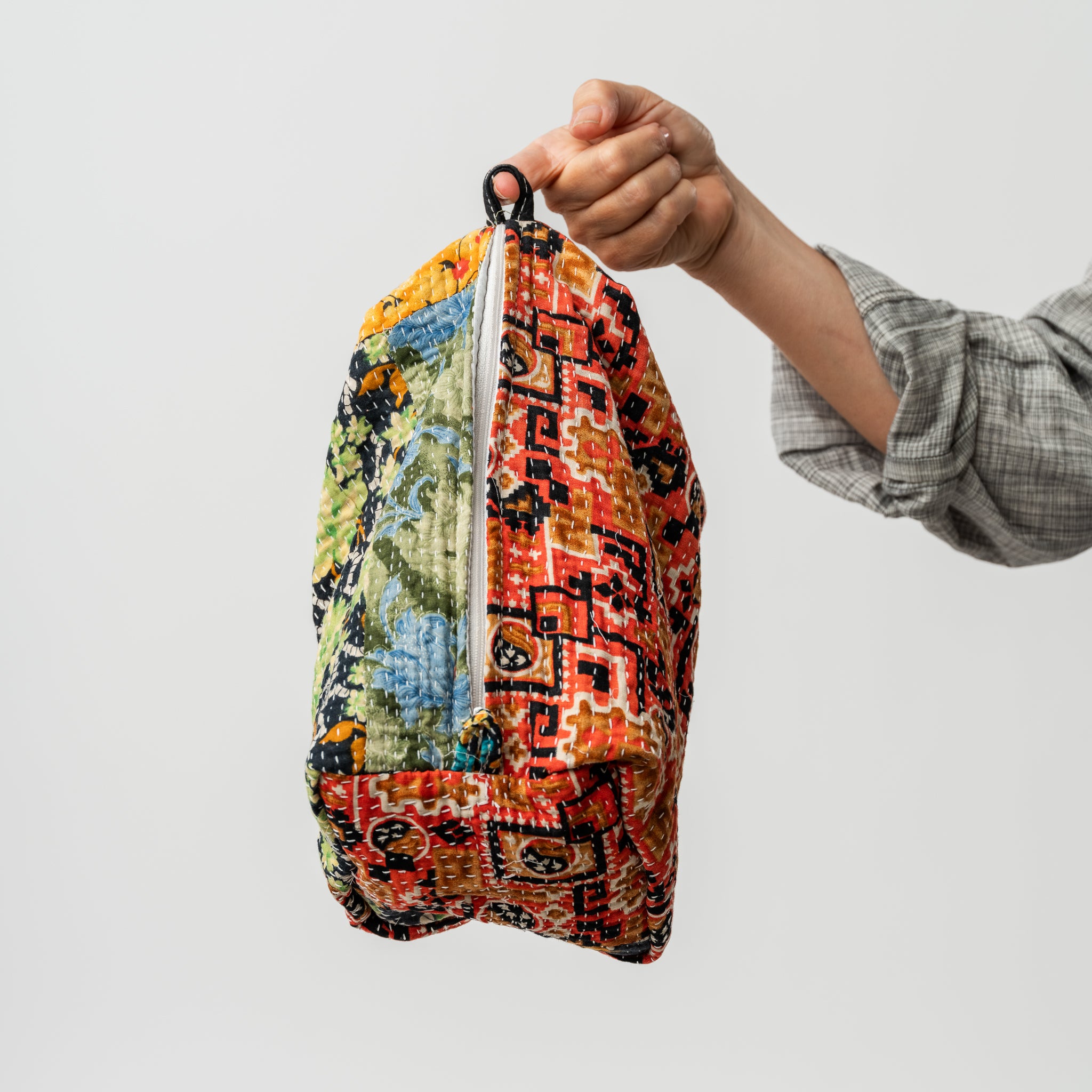Vintage Kantha Toiletry Pouch 2 