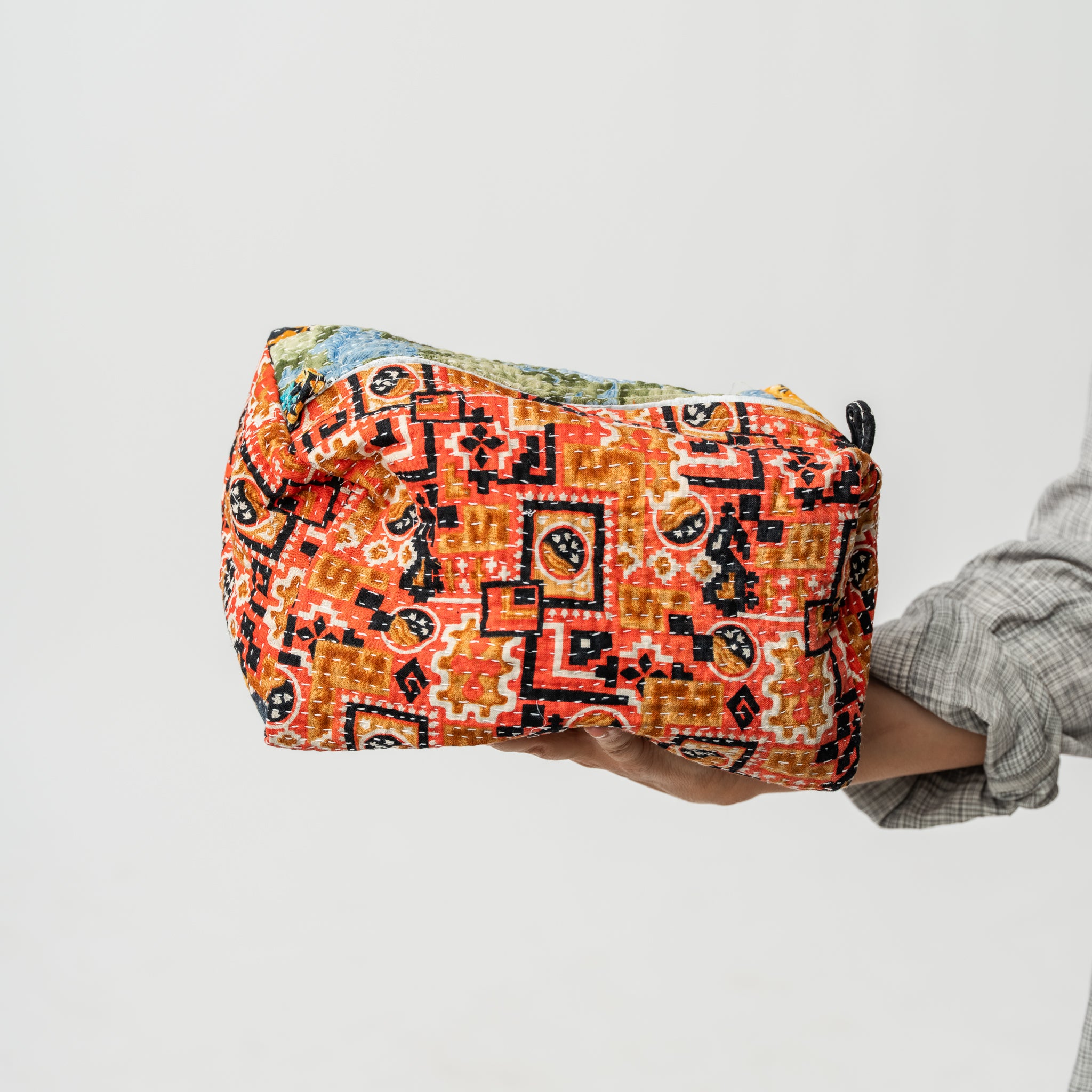 Vintage Kantha Toiletry Pouch 2 
