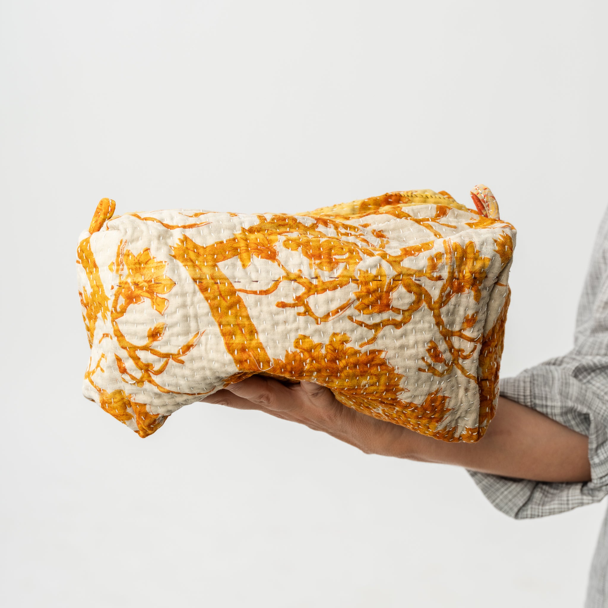 Vintage Kantha Toiletry Pouch 5 