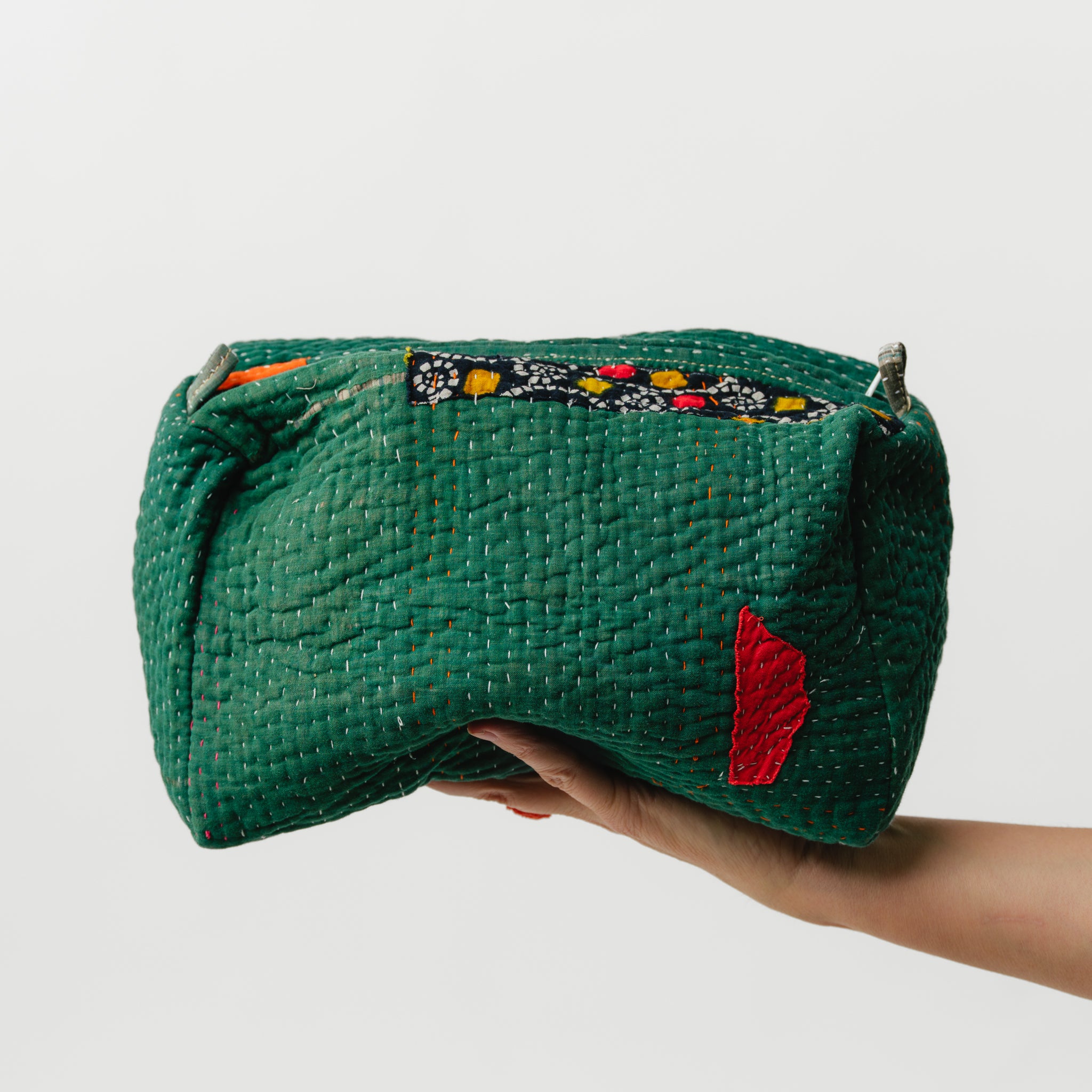 Vintage Kantha Toiletry Pouch 5 
