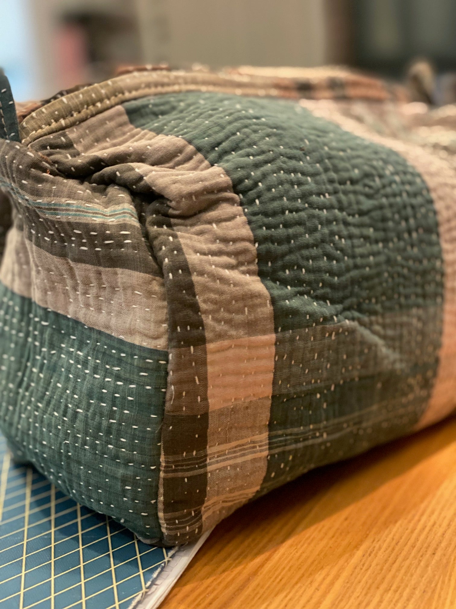 Vintage Kantha Toiletry Pouch 8 